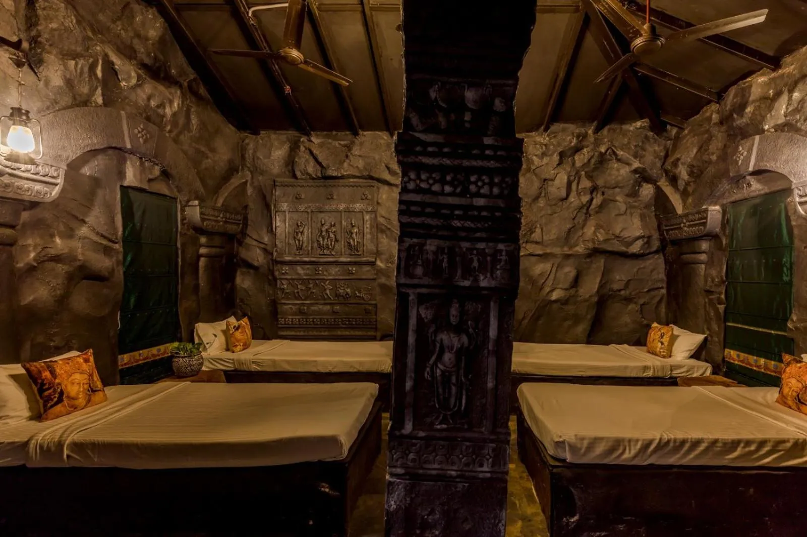 Bed in Dio Regaalo Theme Resort, Ratnagiri