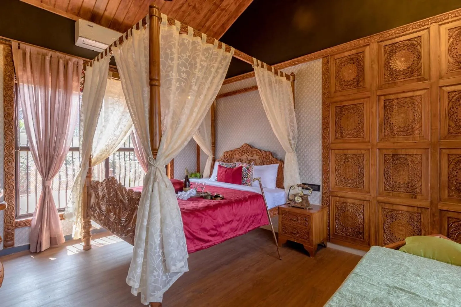 Bed in Dio Regaalo Theme Resort, Ratnagiri