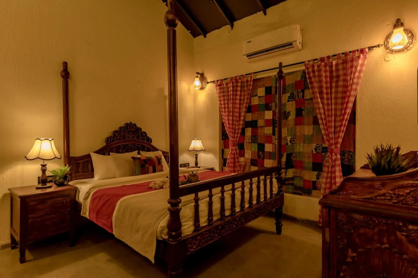 Bed in Dio Regaalo Theme Resort, Ratnagiri