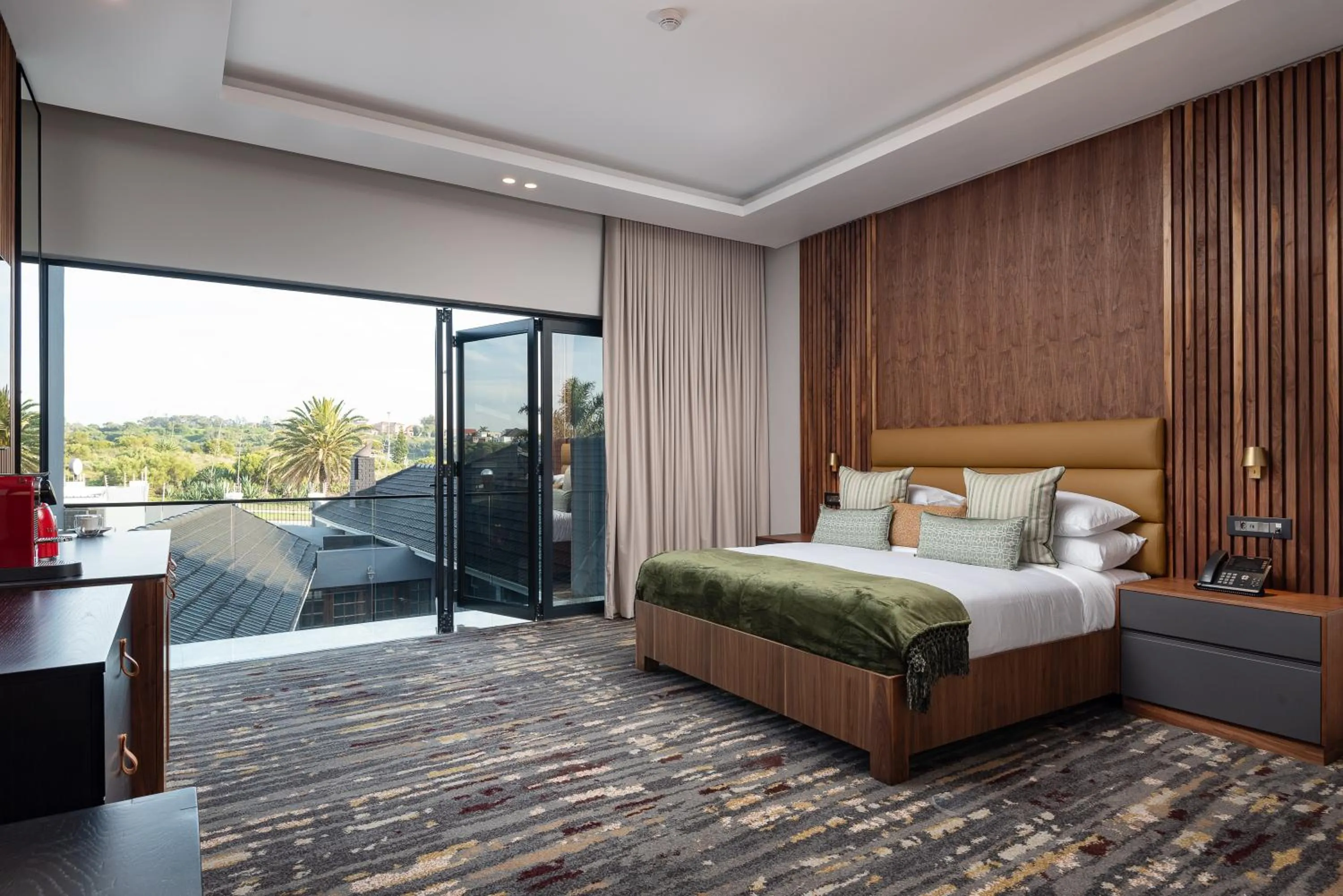 Bed in Anfani Boutique Hotel