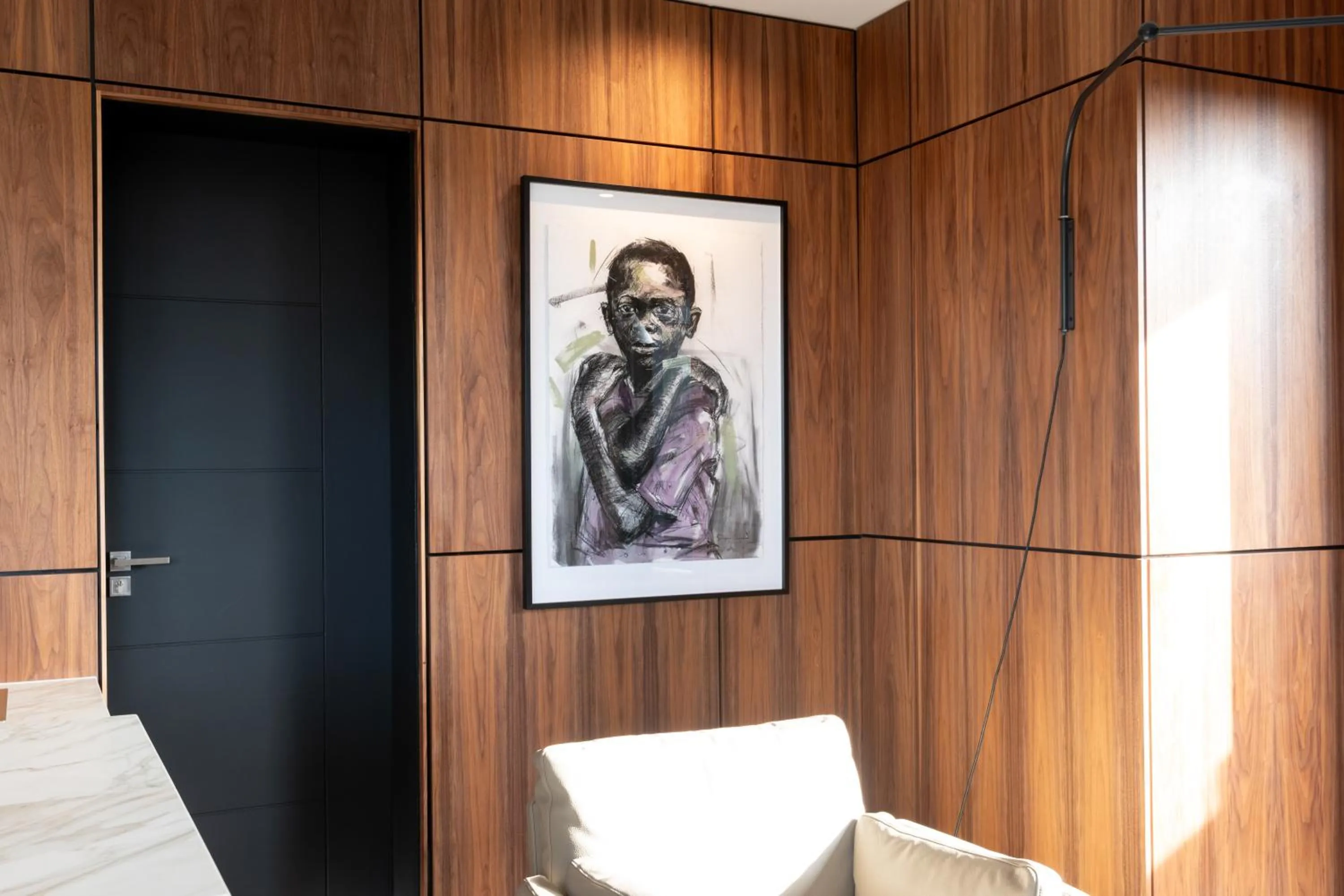 Decorative detail in Anfani Boutique Hotel