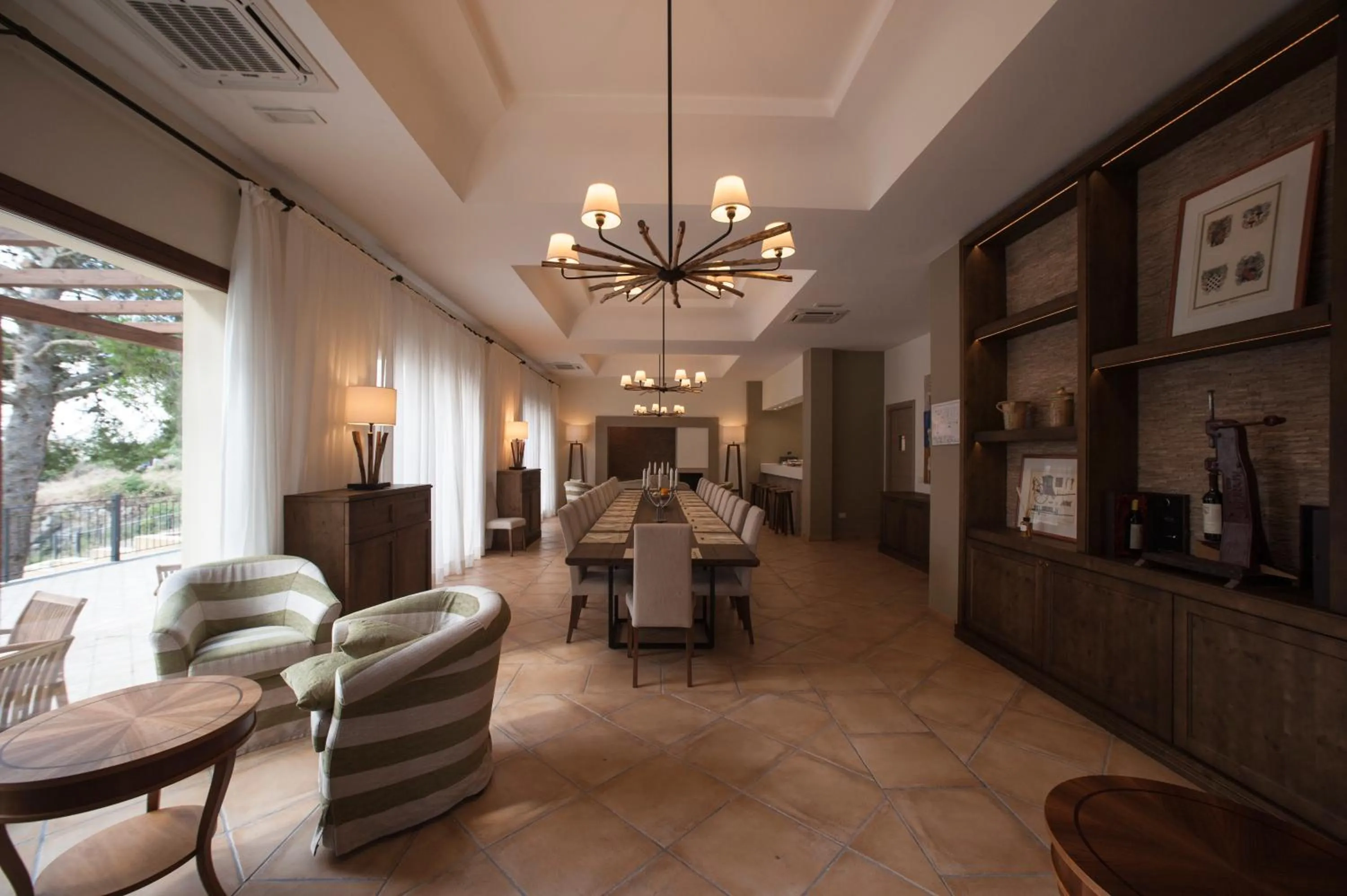 Communal lounge/ TV room in Feudo Del Biviere