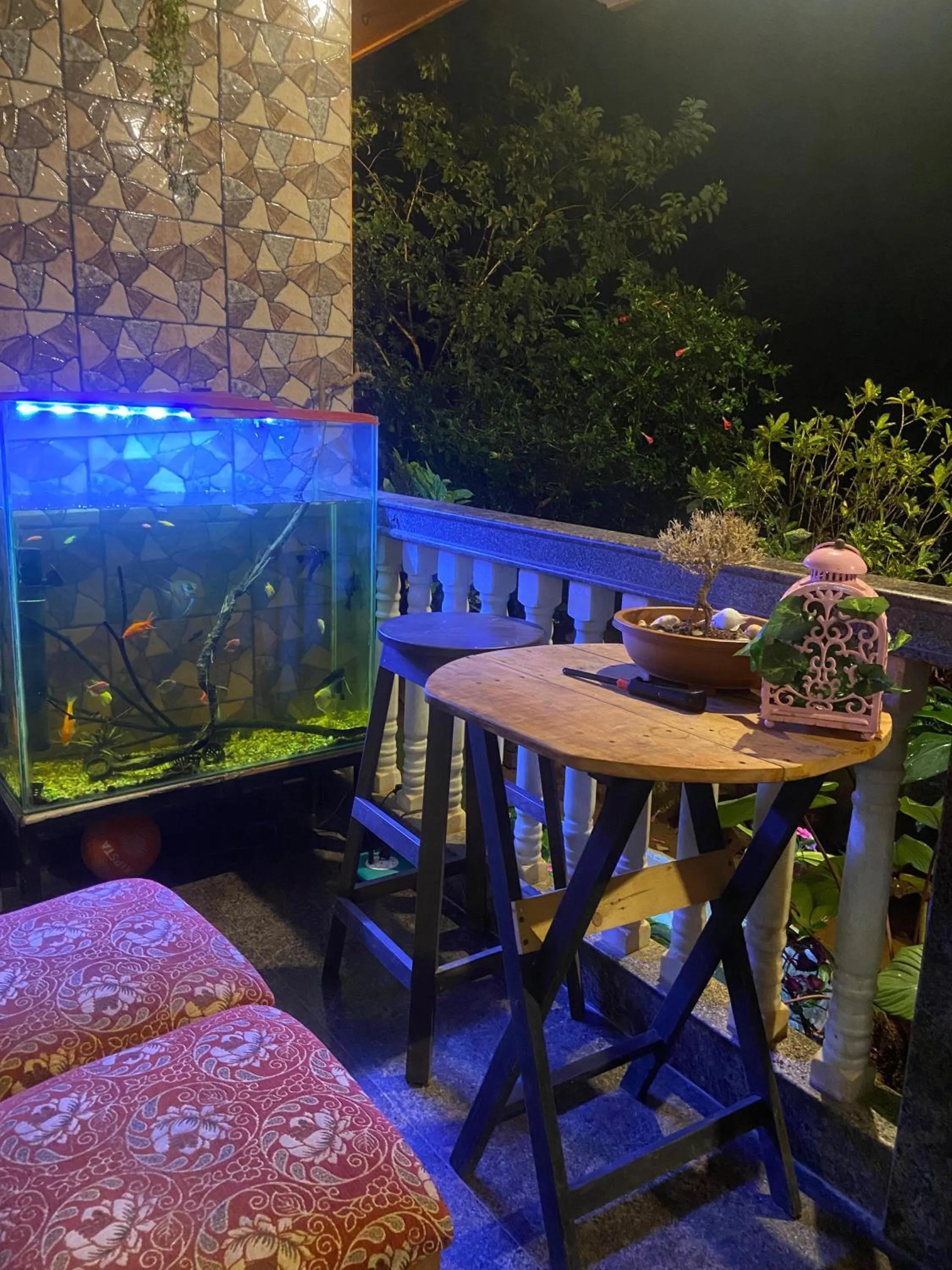 furniture in Last Minute Trip Hostel Morjim-By The Sea