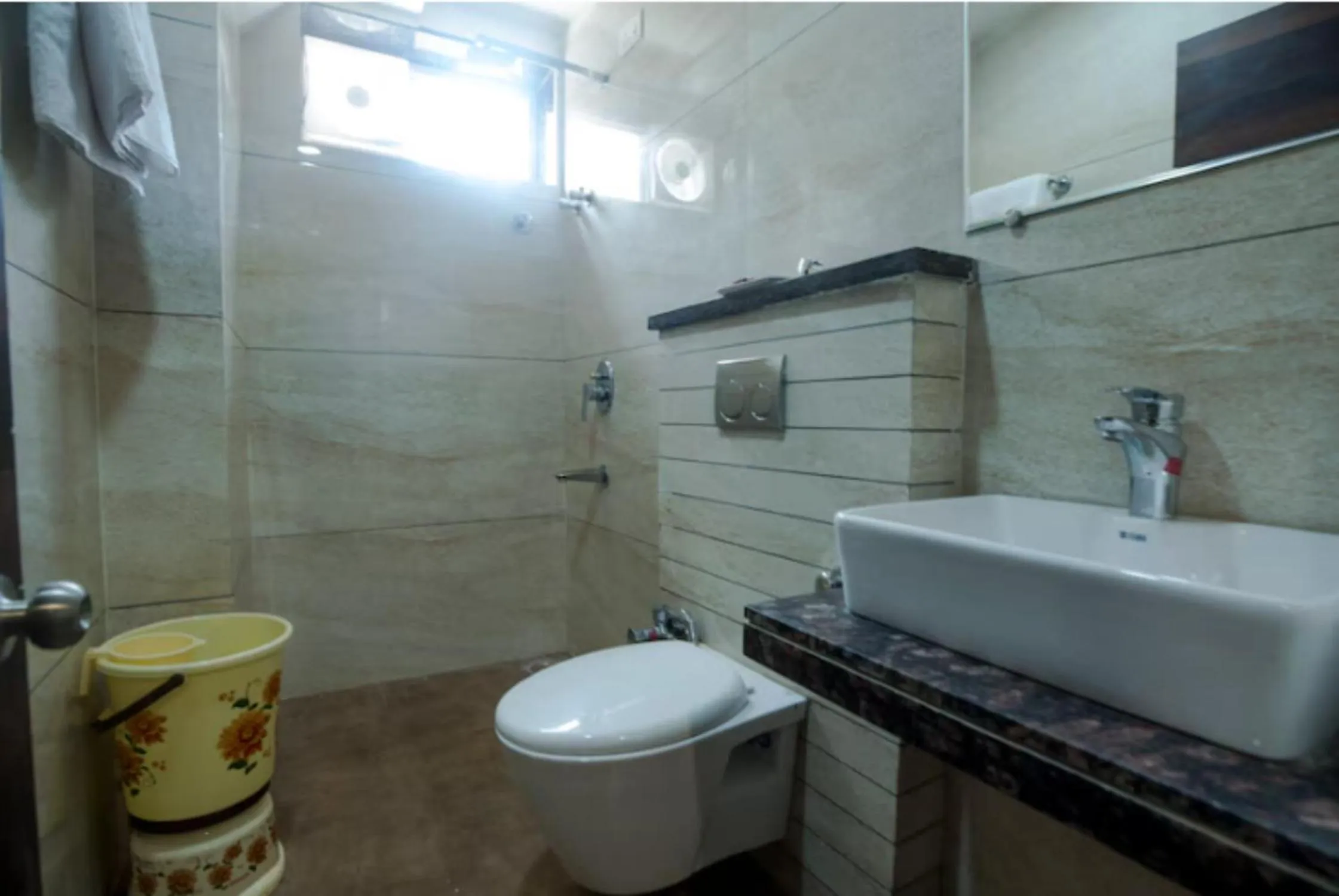 Bathroom in Hotel Raj Residency