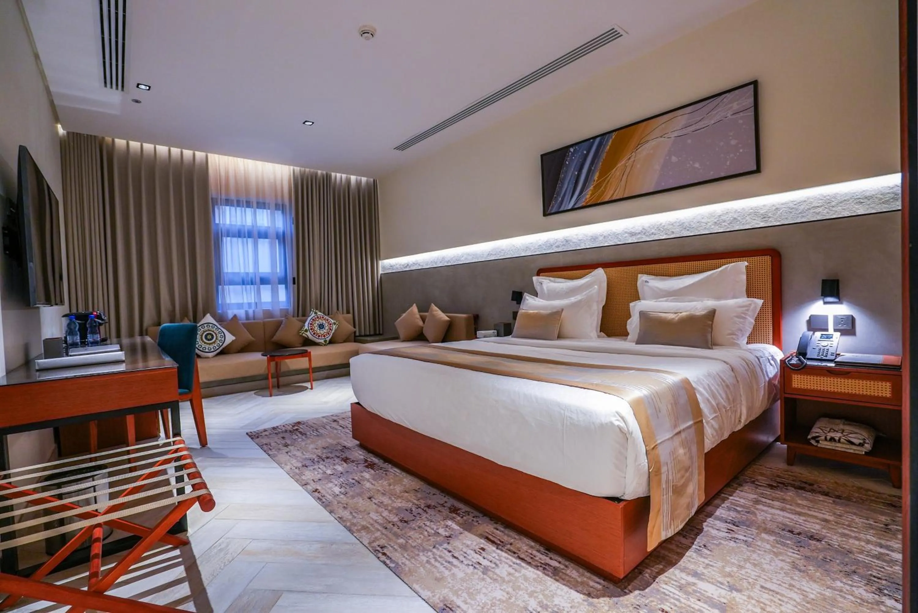 Bed in Vivian Park El Raeid Hotel