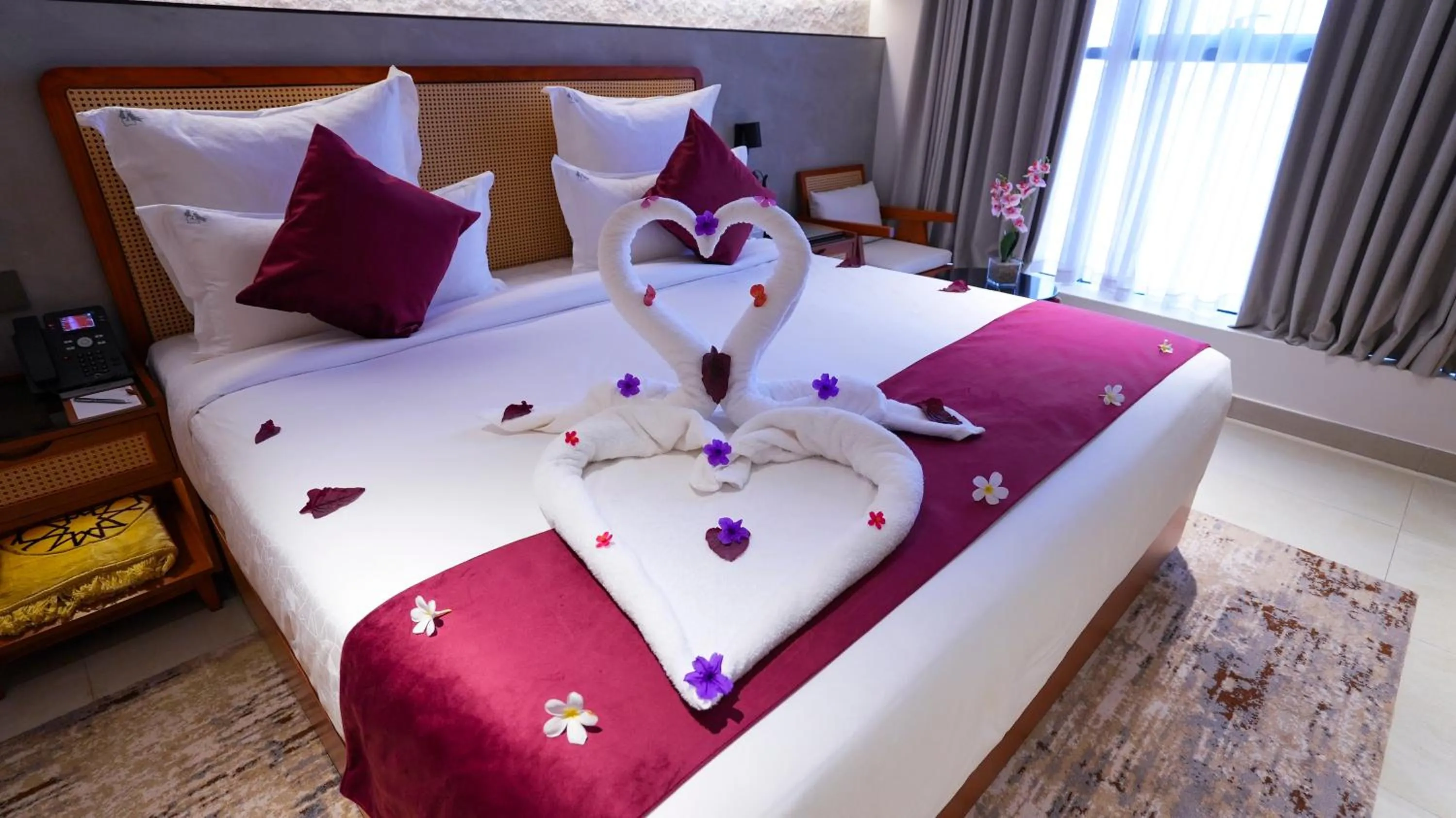 Bed in Vivian Park El Raeid Hotel