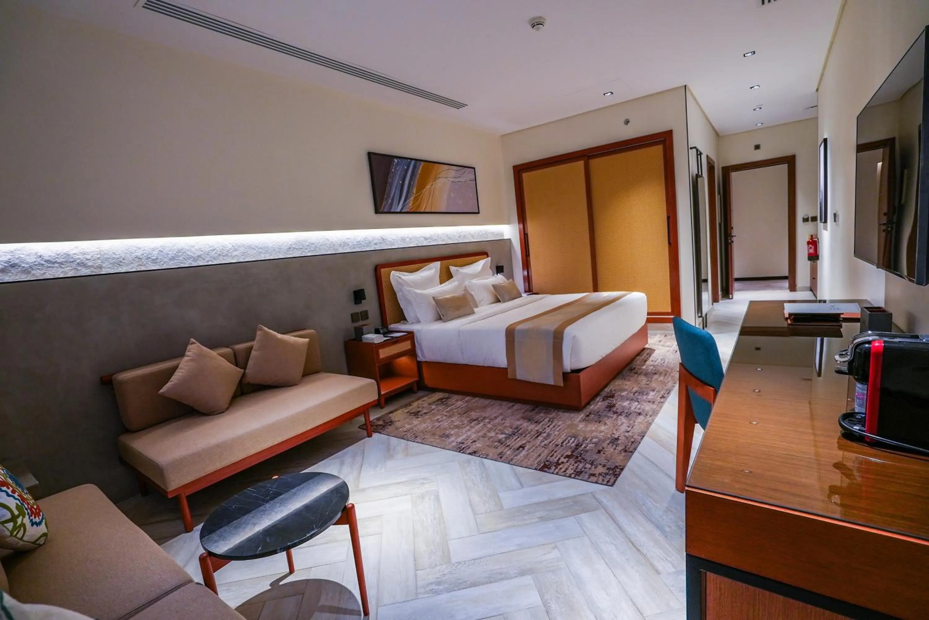 Bed in Vivian Park El Raeid Hotel