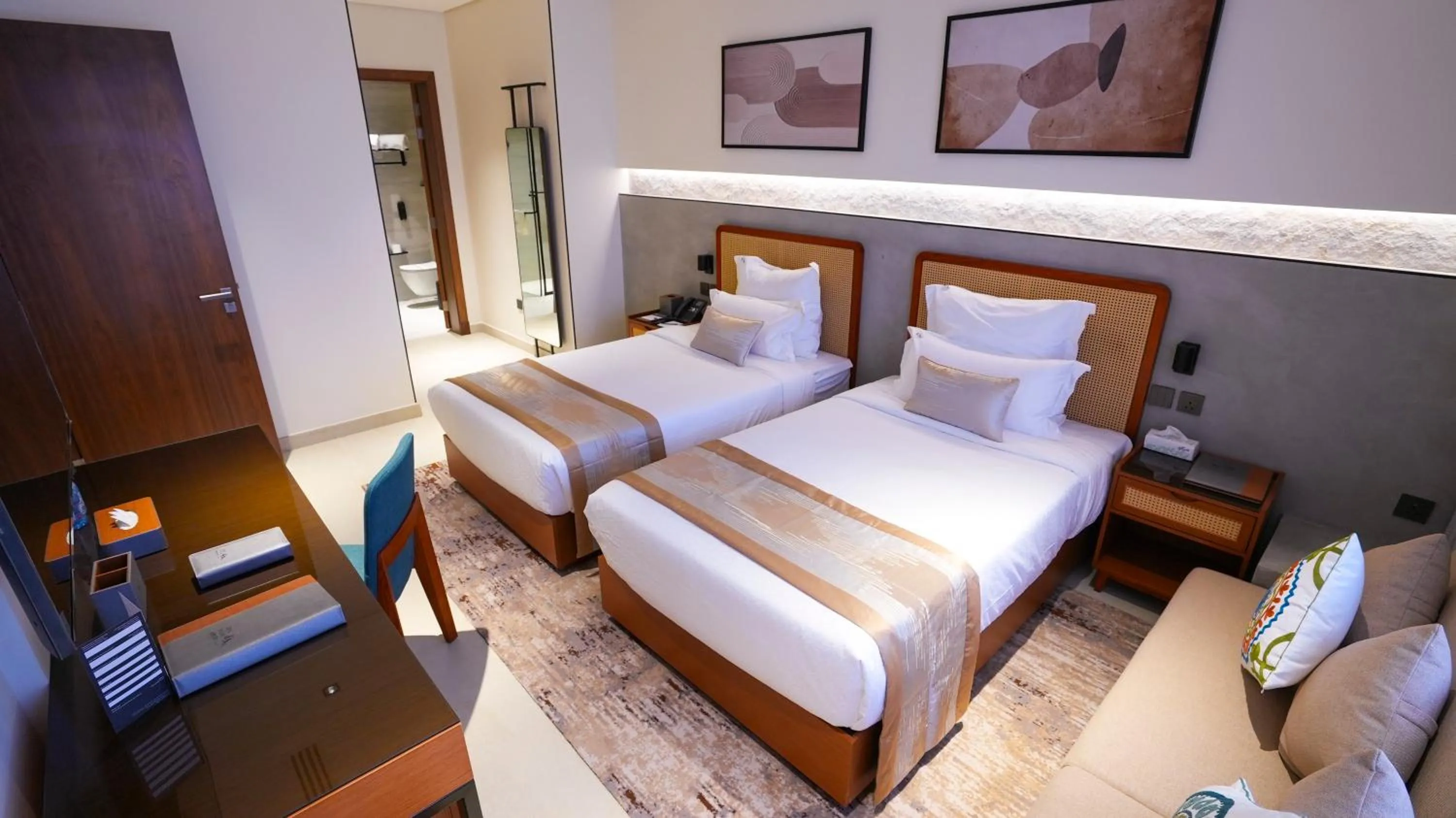 Bed in Vivian Park El Raeid Hotel