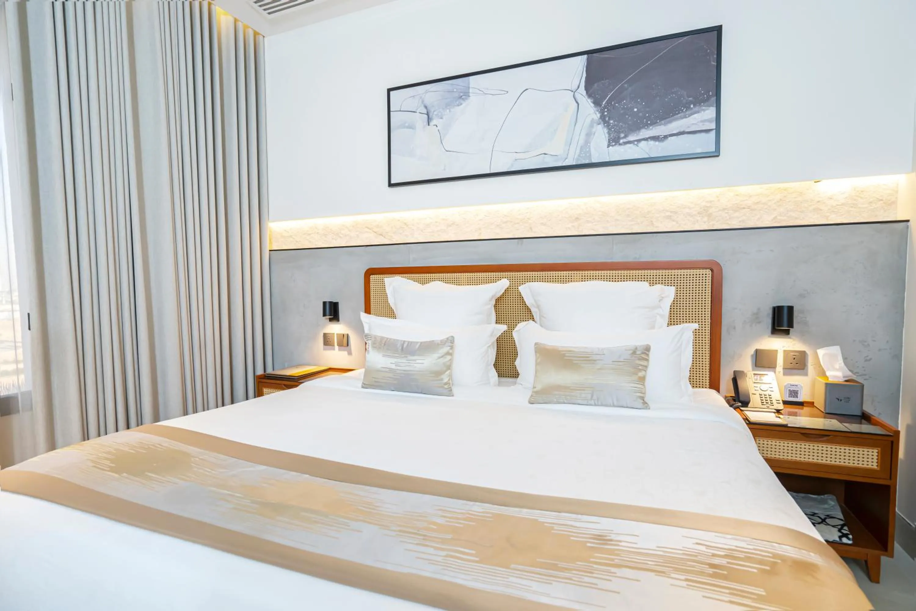 Bed in Vivian Park El Raeid Hotel