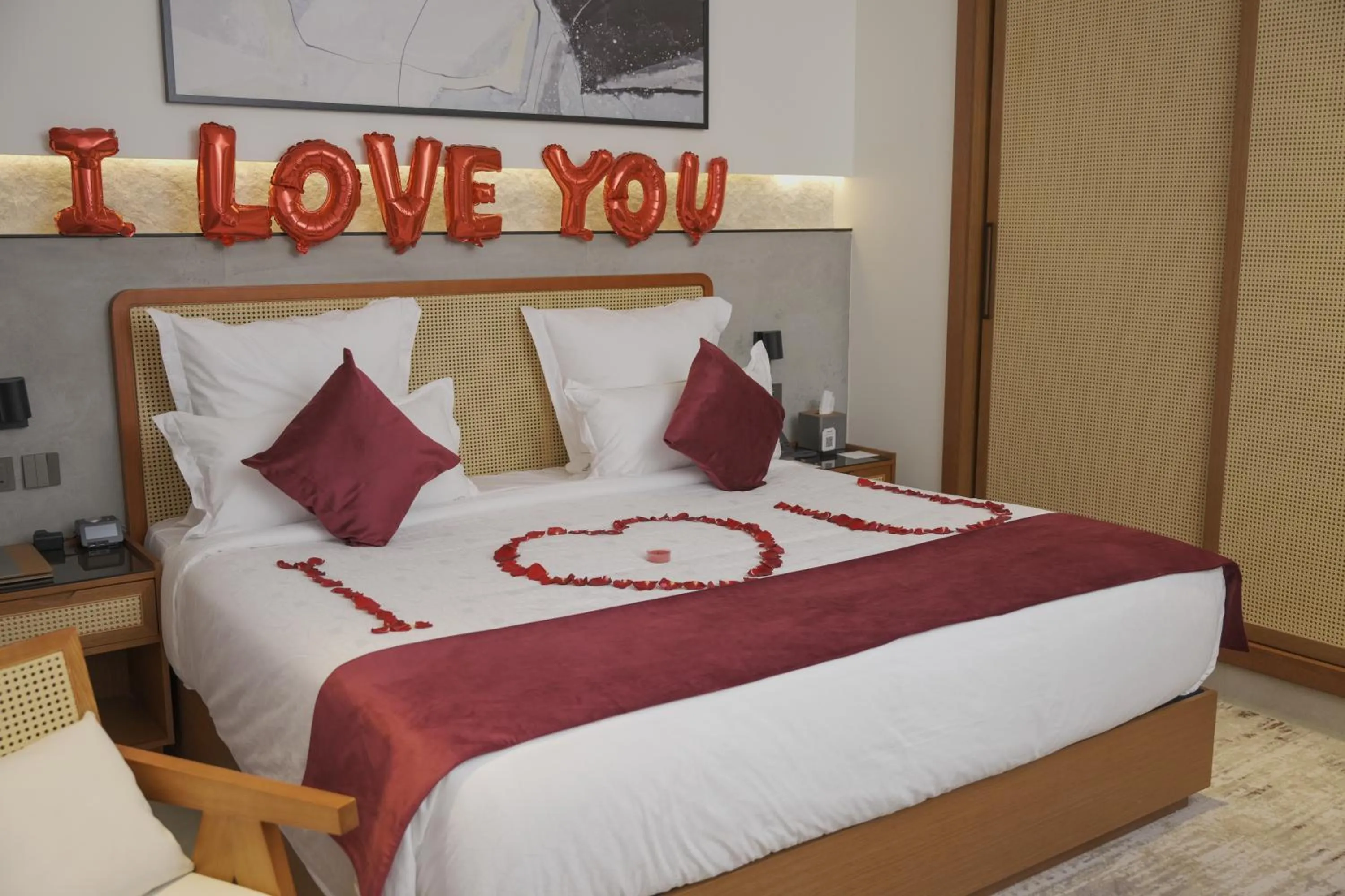 Bed in Vivian Park El Raeid Hotel