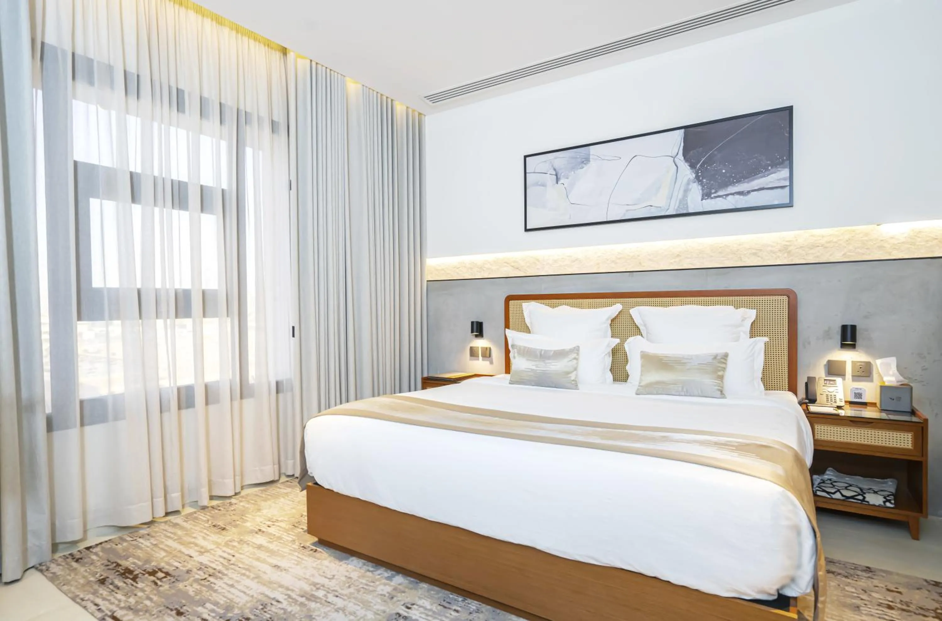 Bed in Vivian Park El Raeid Hotel