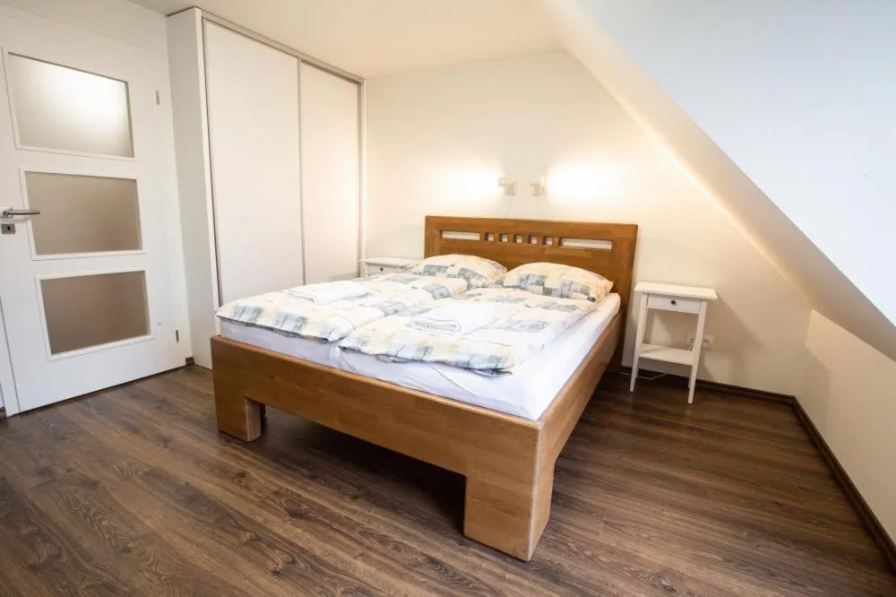 Bed in Wellness Hotel Říčky