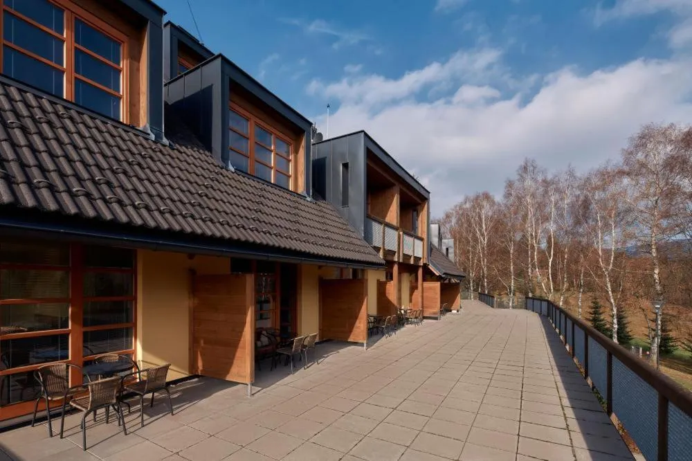 Balcony/Terrace in Wellness Hotel Říčky