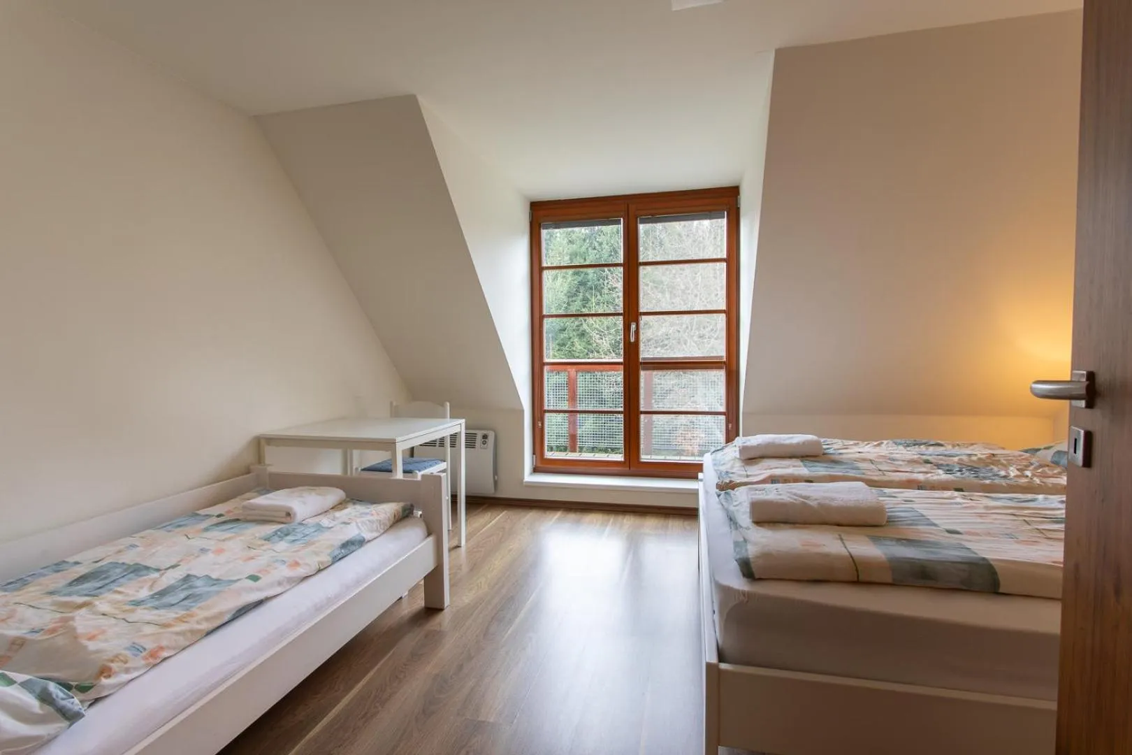 Bed in Wellness Hotel Říčky