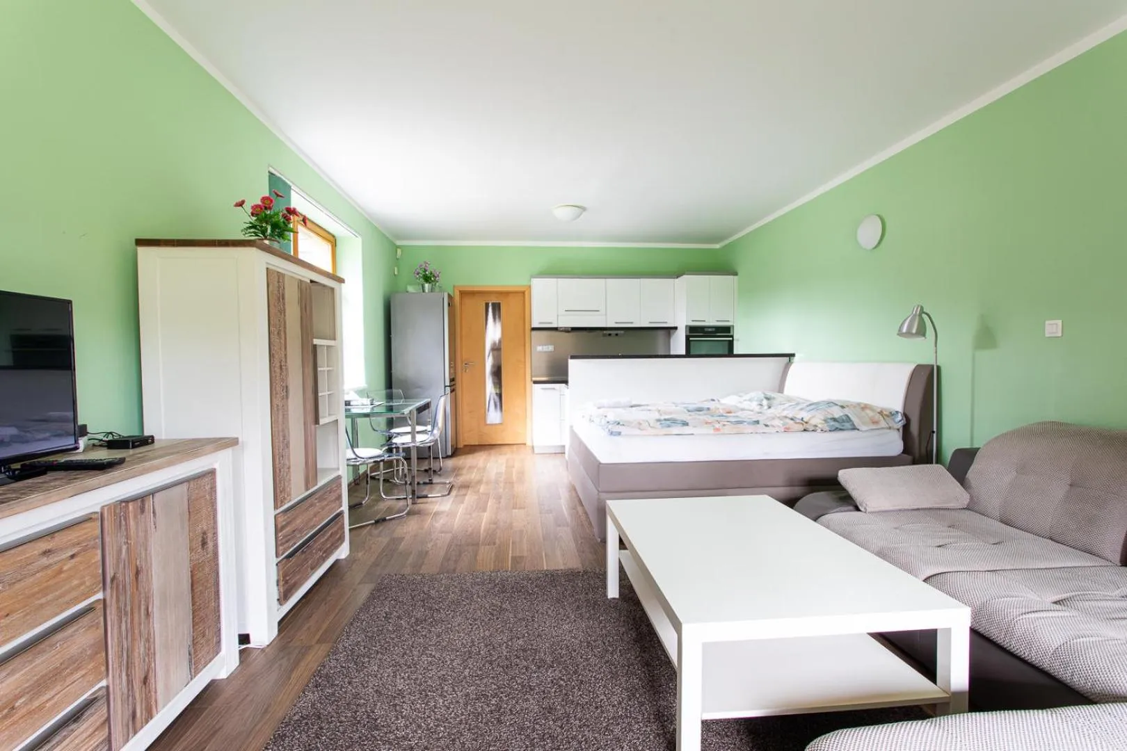 Bed in Wellness Hotel Říčky