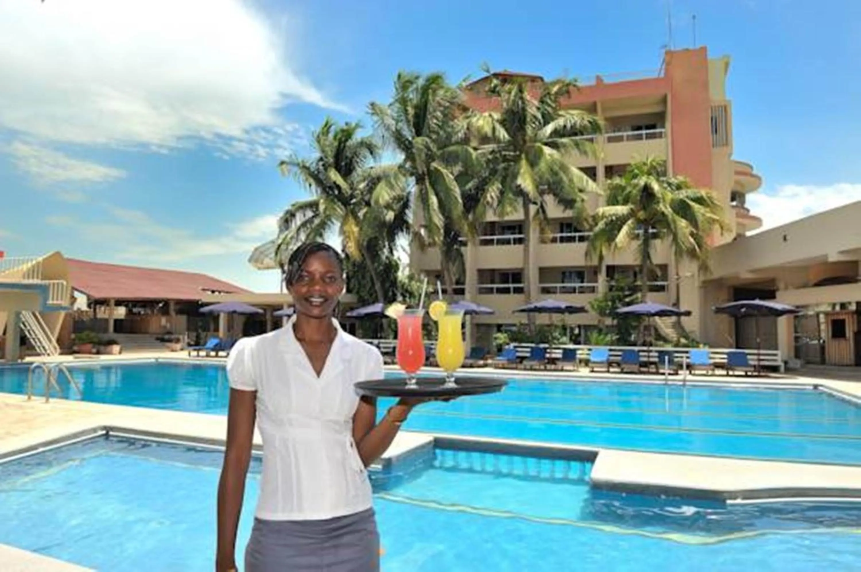Staff in Hotel Du Lac