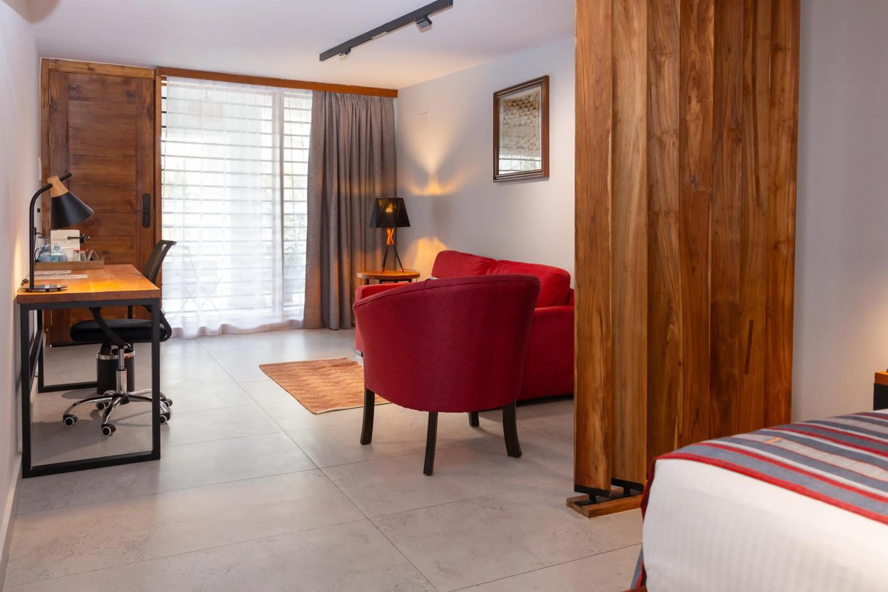 Bed in Hotel Du Lac