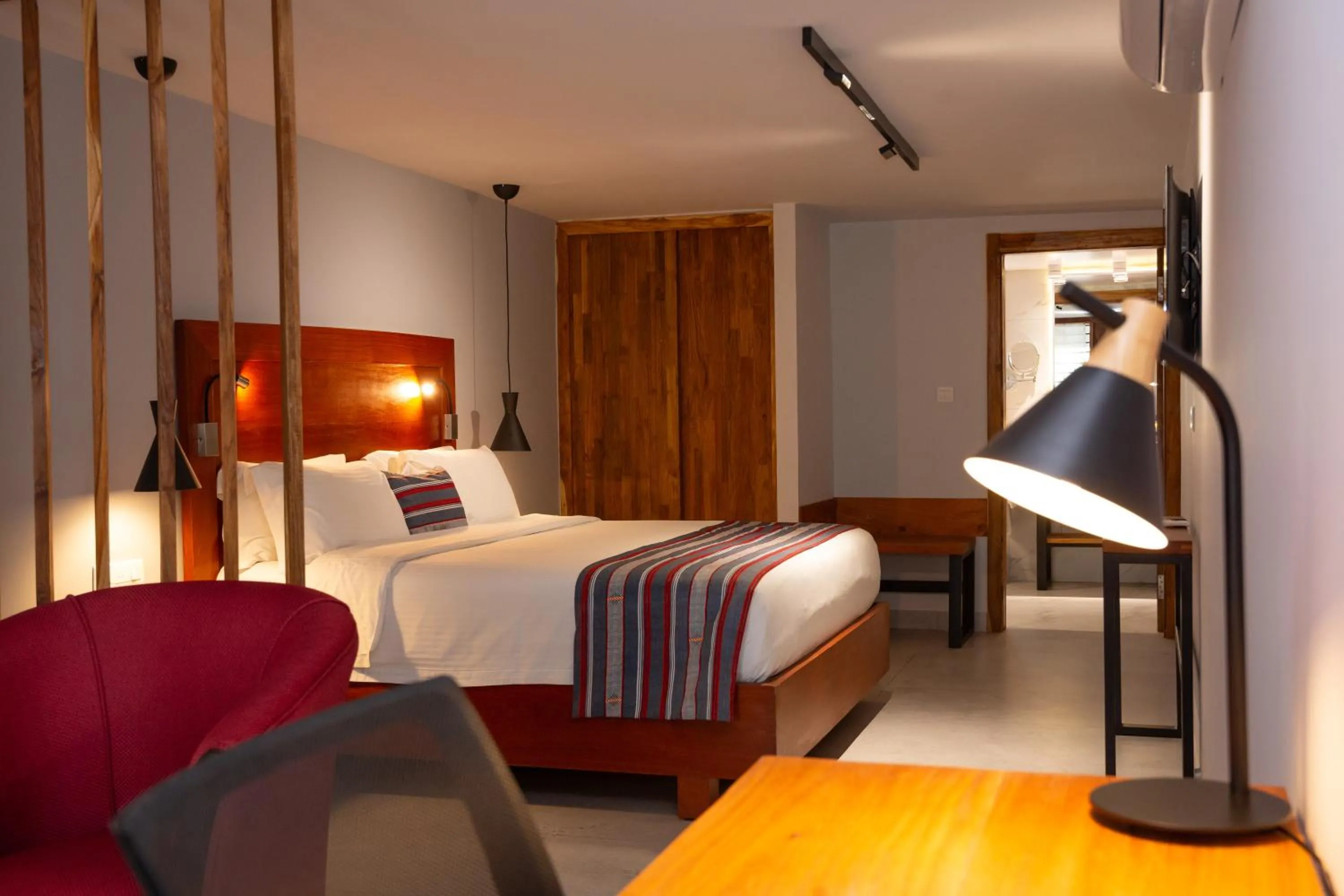 Bed in Hotel Du Lac