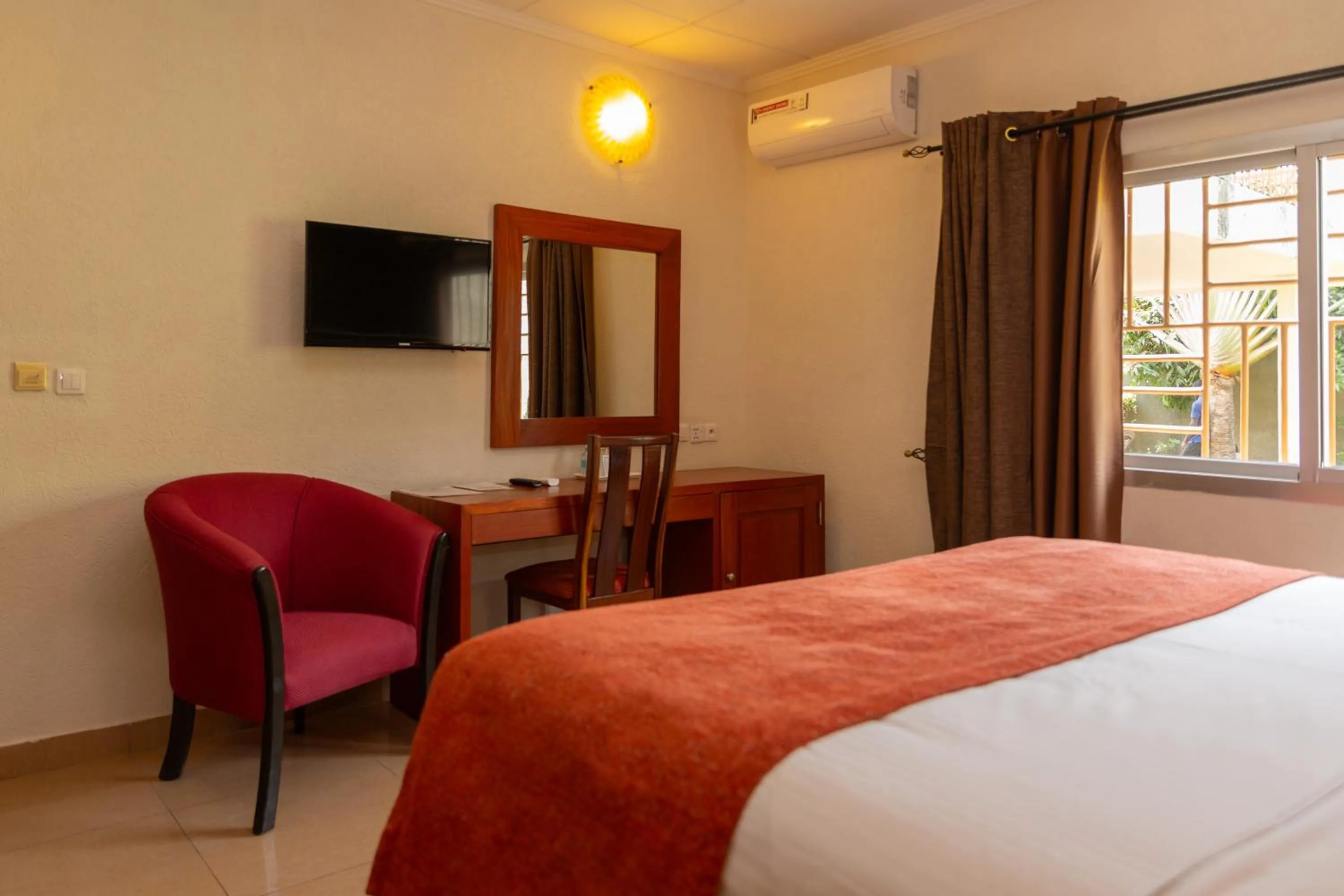 Bed in Hotel Du Lac