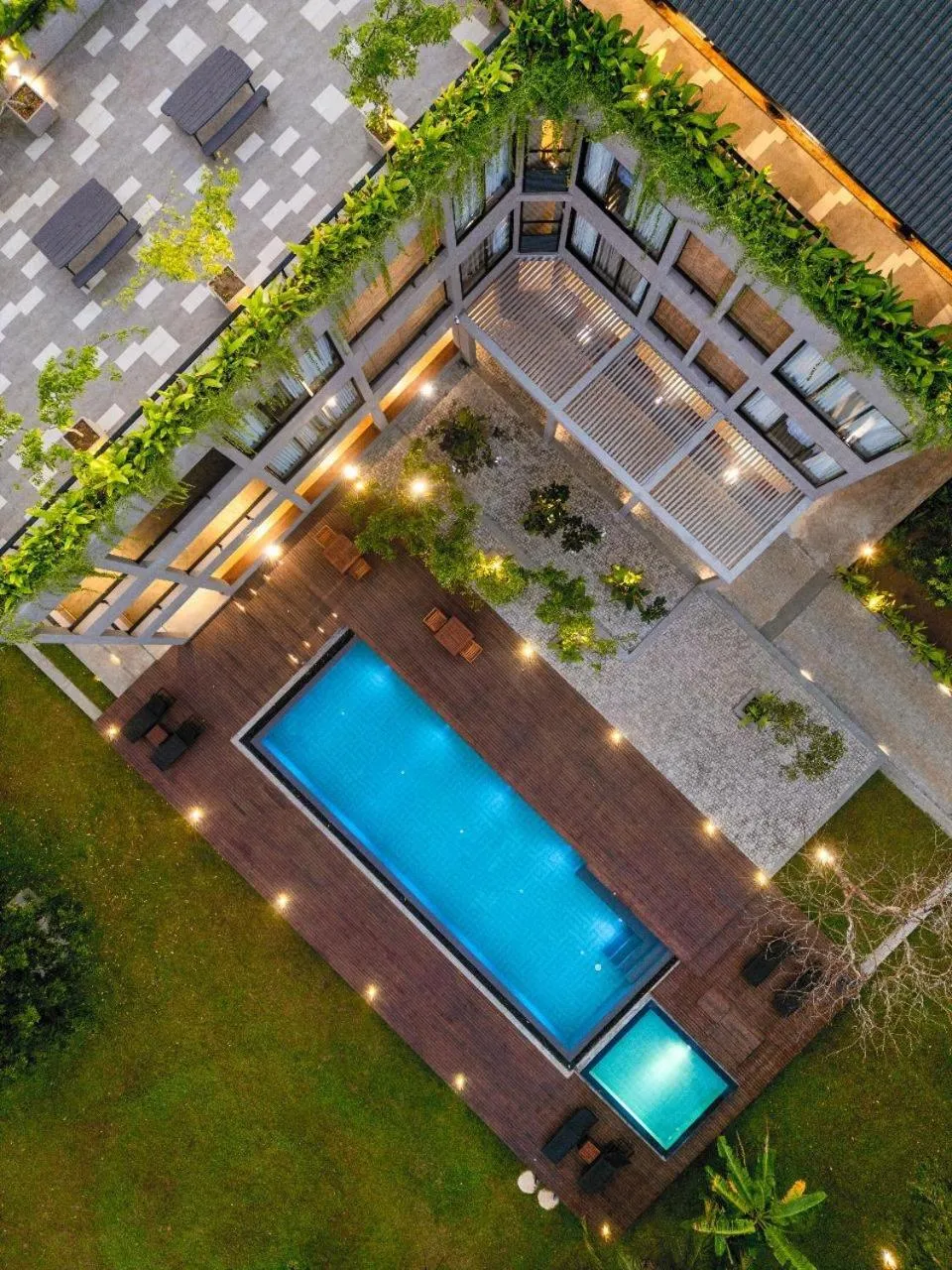 Property building in Thimbiri Wewa Resort Wilpattu