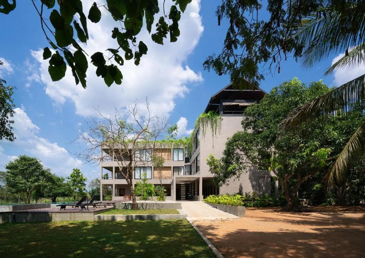 Property building in Thimbiri Wewa Resort Wilpattu