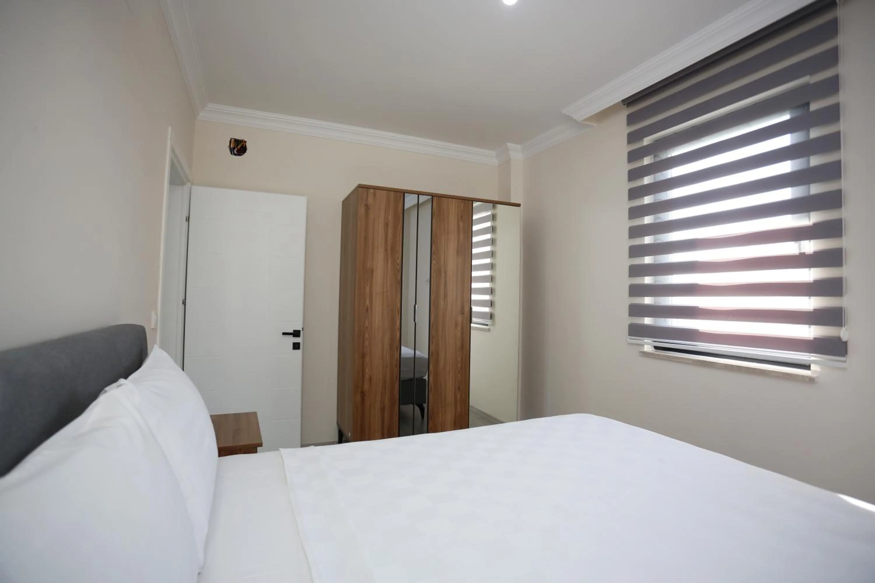 Bed in Bright House Apart