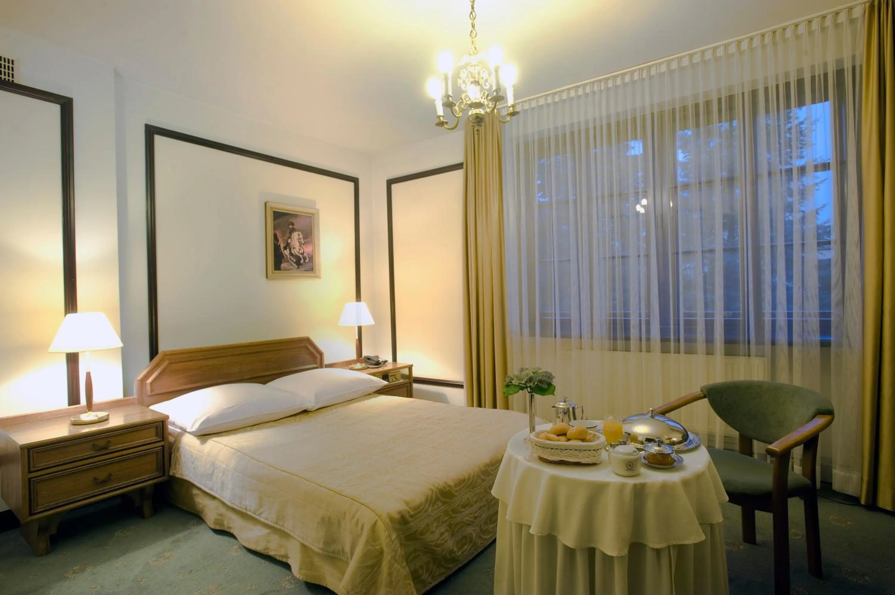 Bed in Hotel "Zajazd Napoleoński"