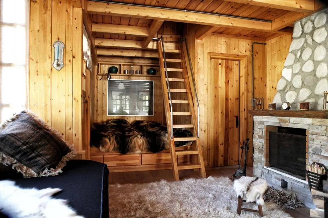 Bedroom in Vasilikia Mountain Farm & Retreat