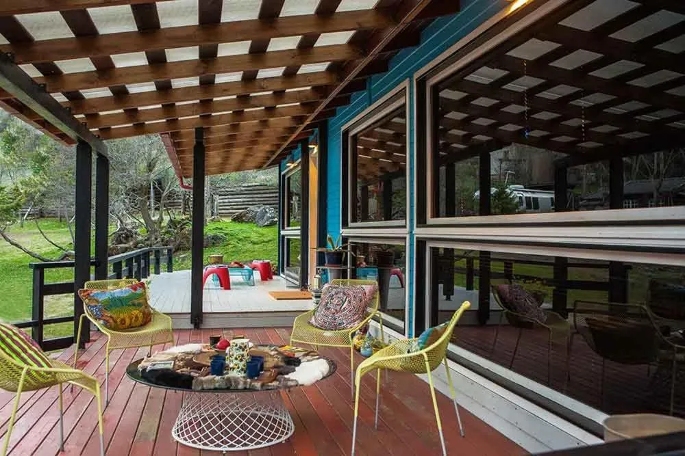 Patio in Vasilikia Mountain Farm & Retreat