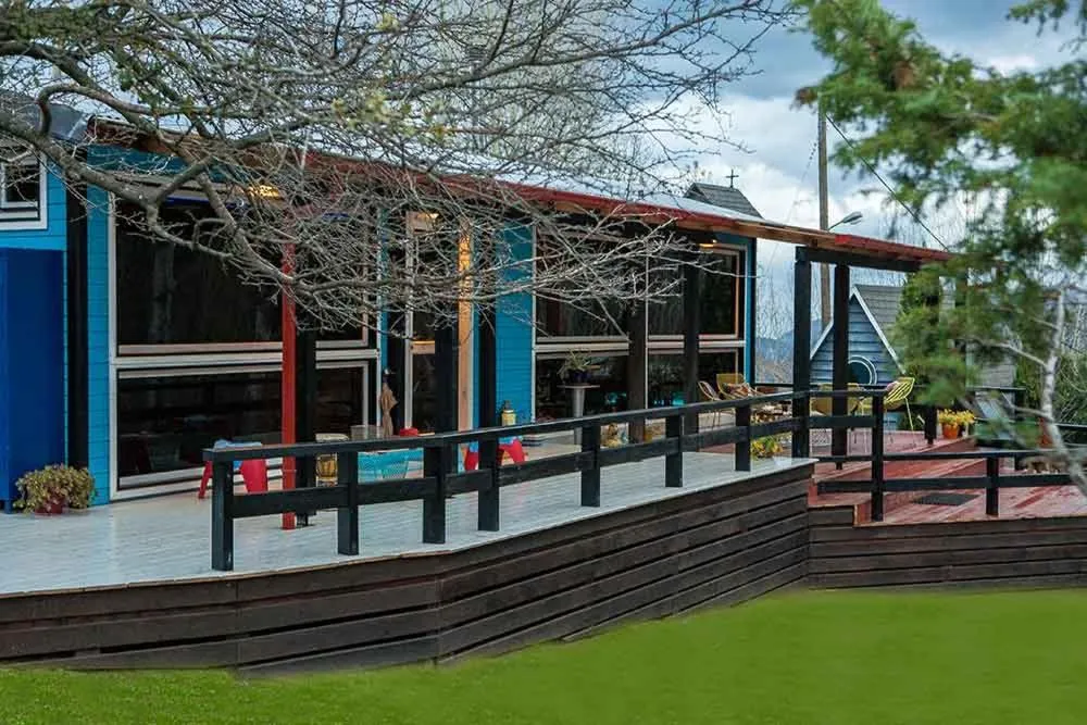 Patio in Vasilikia Mountain Farm & Retreat