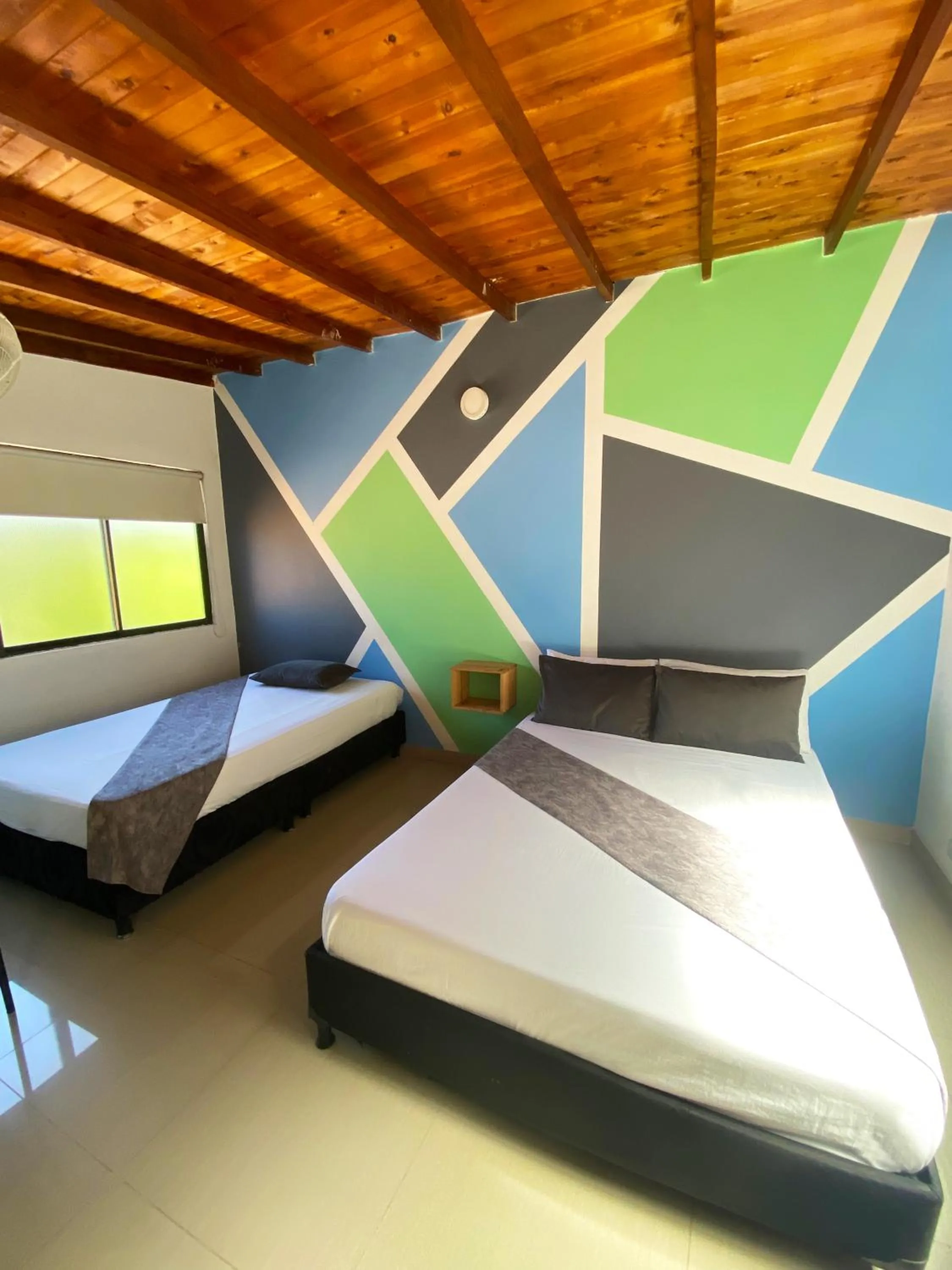 Bed in 33 Hotel Bulerias