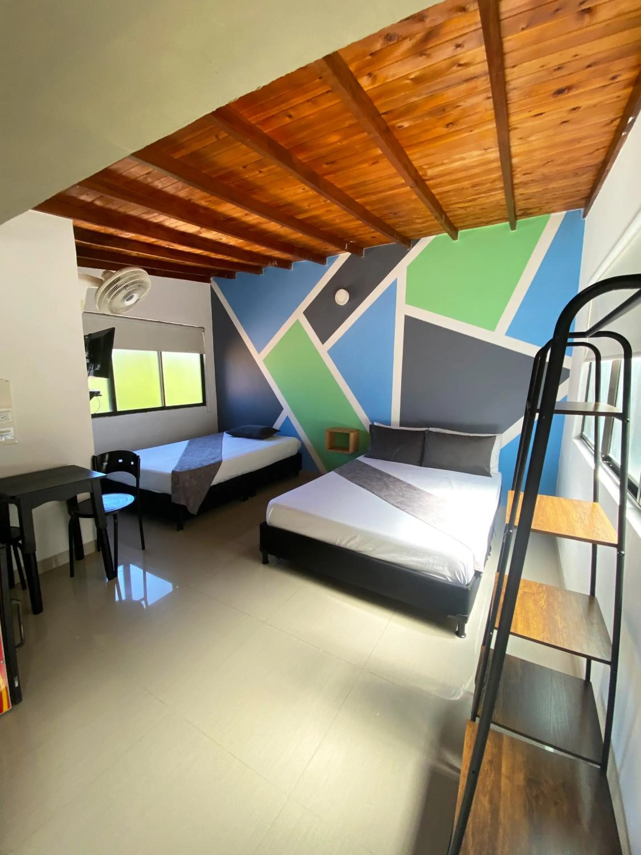 Bed in 33 Hotel Bulerias