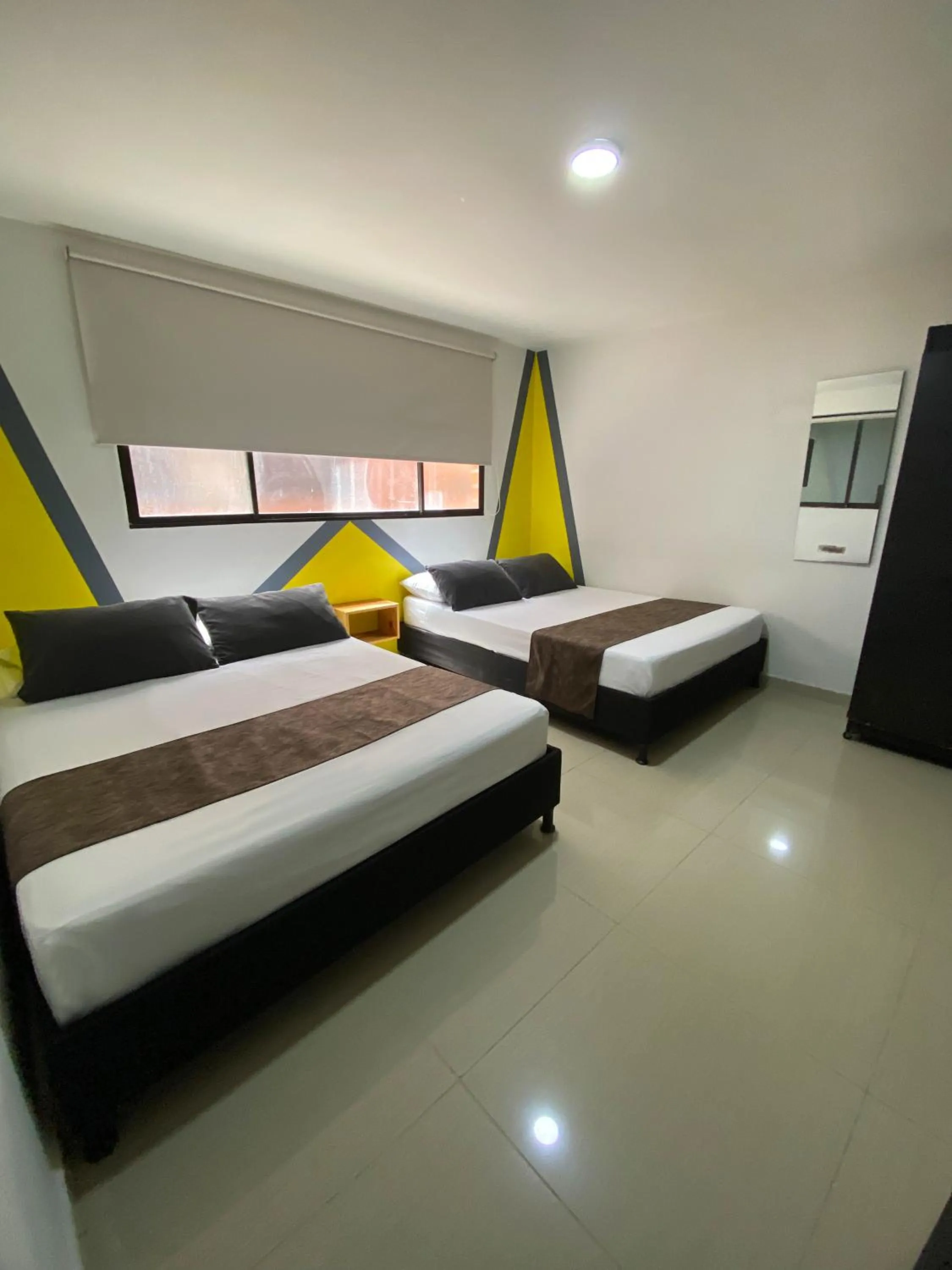 Bed in 33 Hotel Bulerias