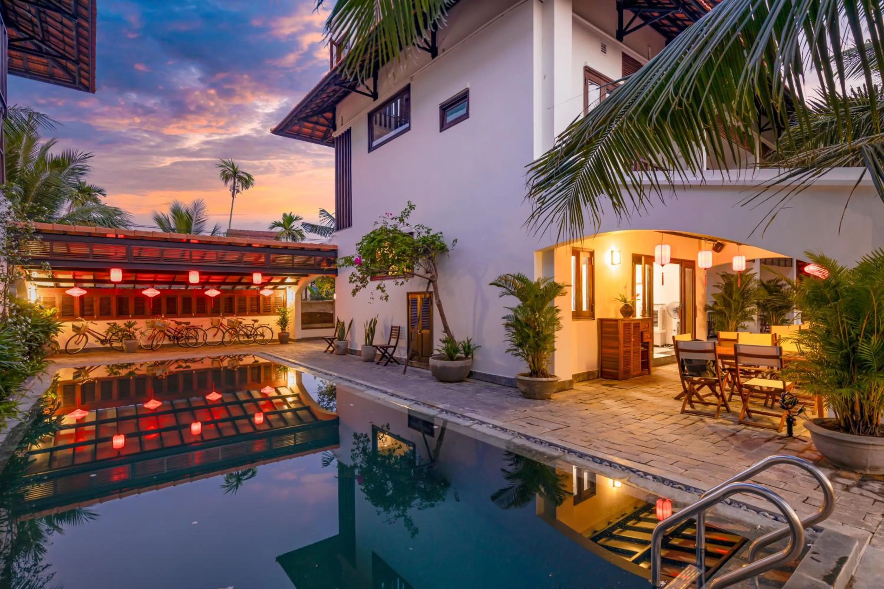 Pool view in Mayci Eco Boutique Hotel Hoi An