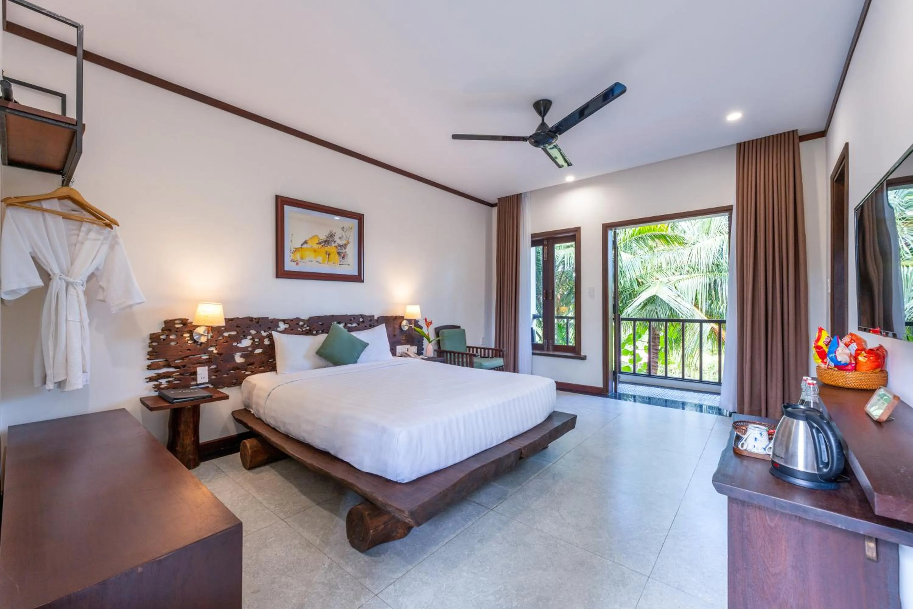 Photo of the whole room, Bed in Mayci Eco Boutique Hotel Hoi An