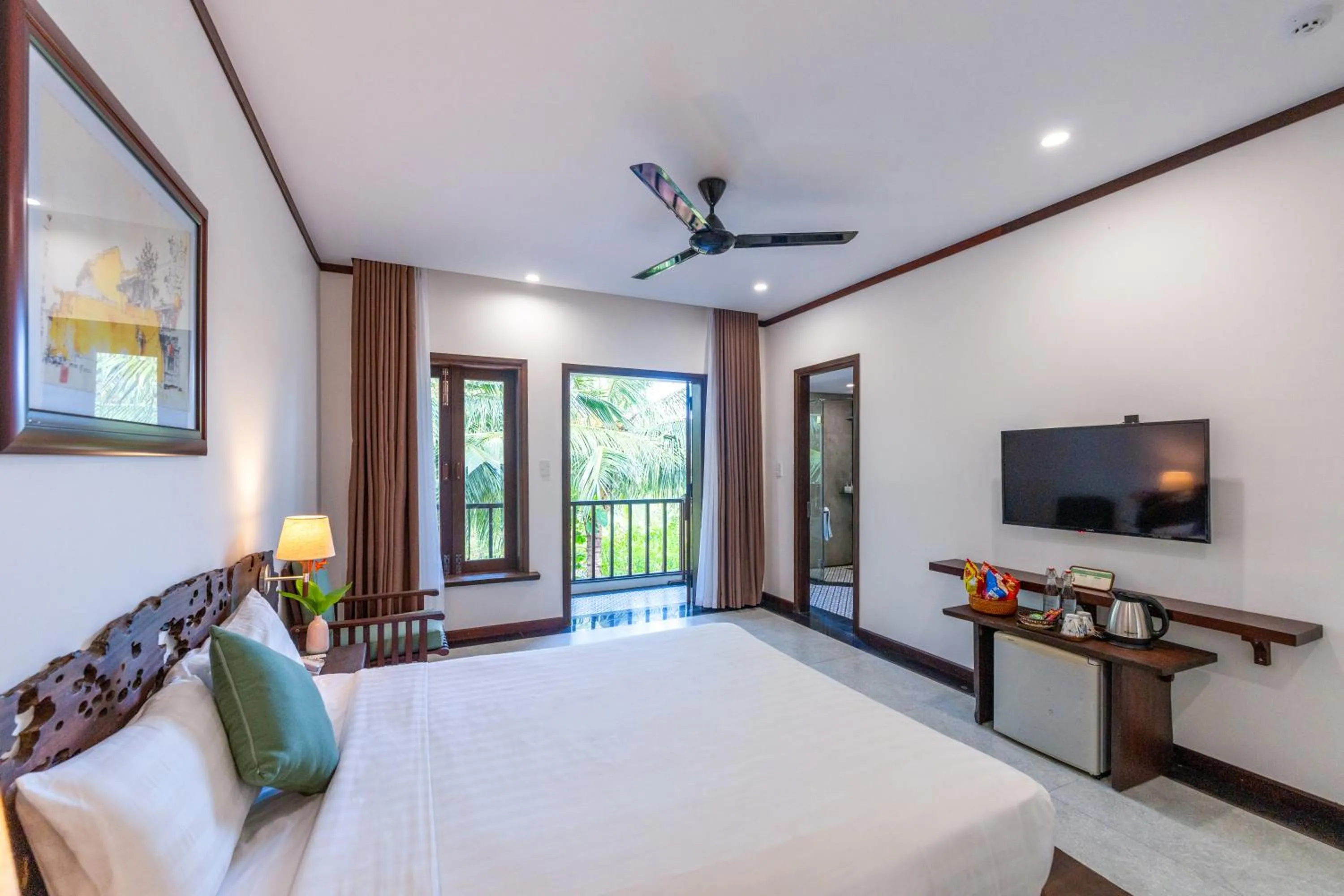 Bed in Mayci Eco Boutique Hotel Hoi An