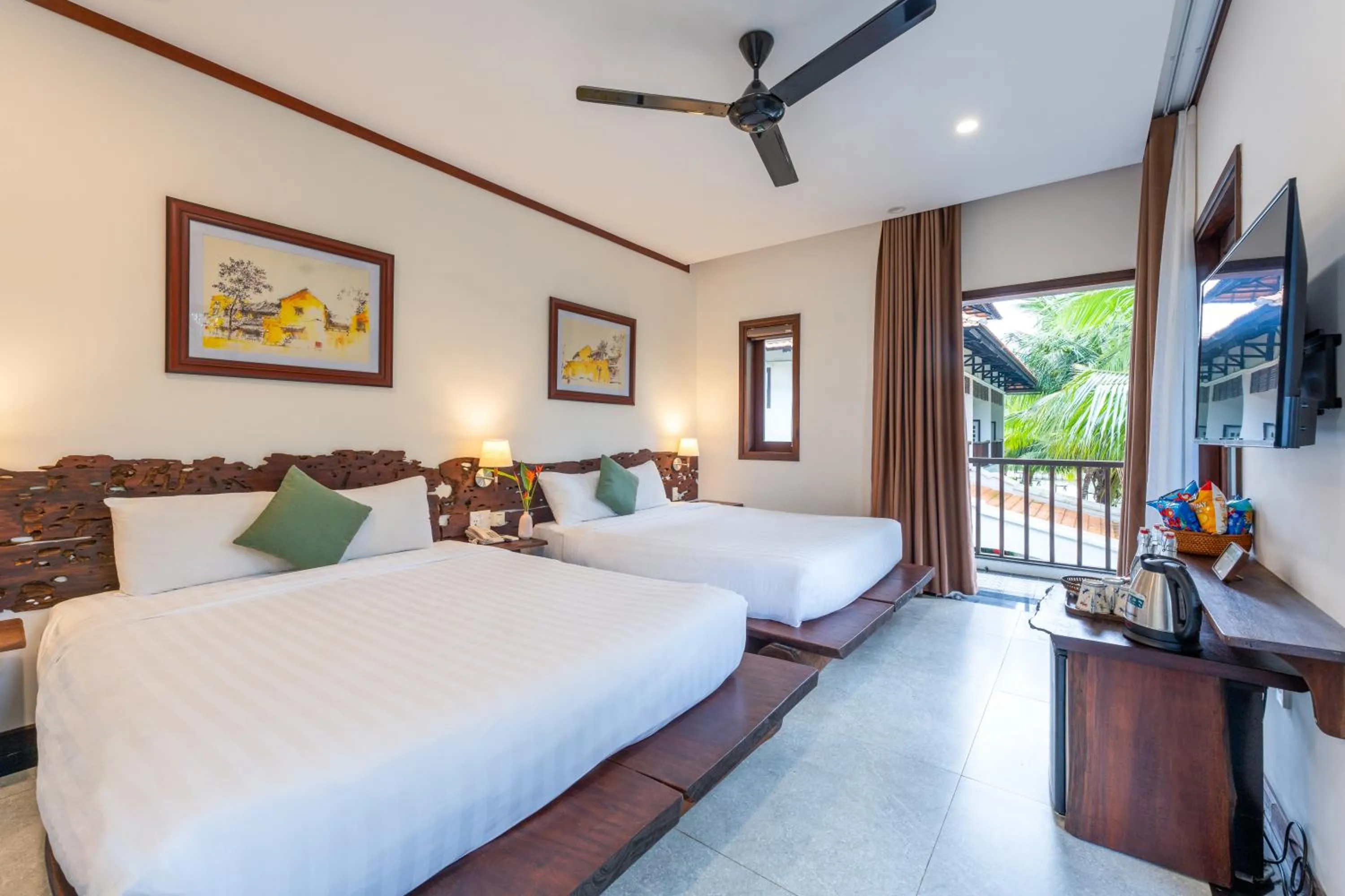 TV and multimedia, Bed in Mayci Eco Boutique Hotel Hoi An