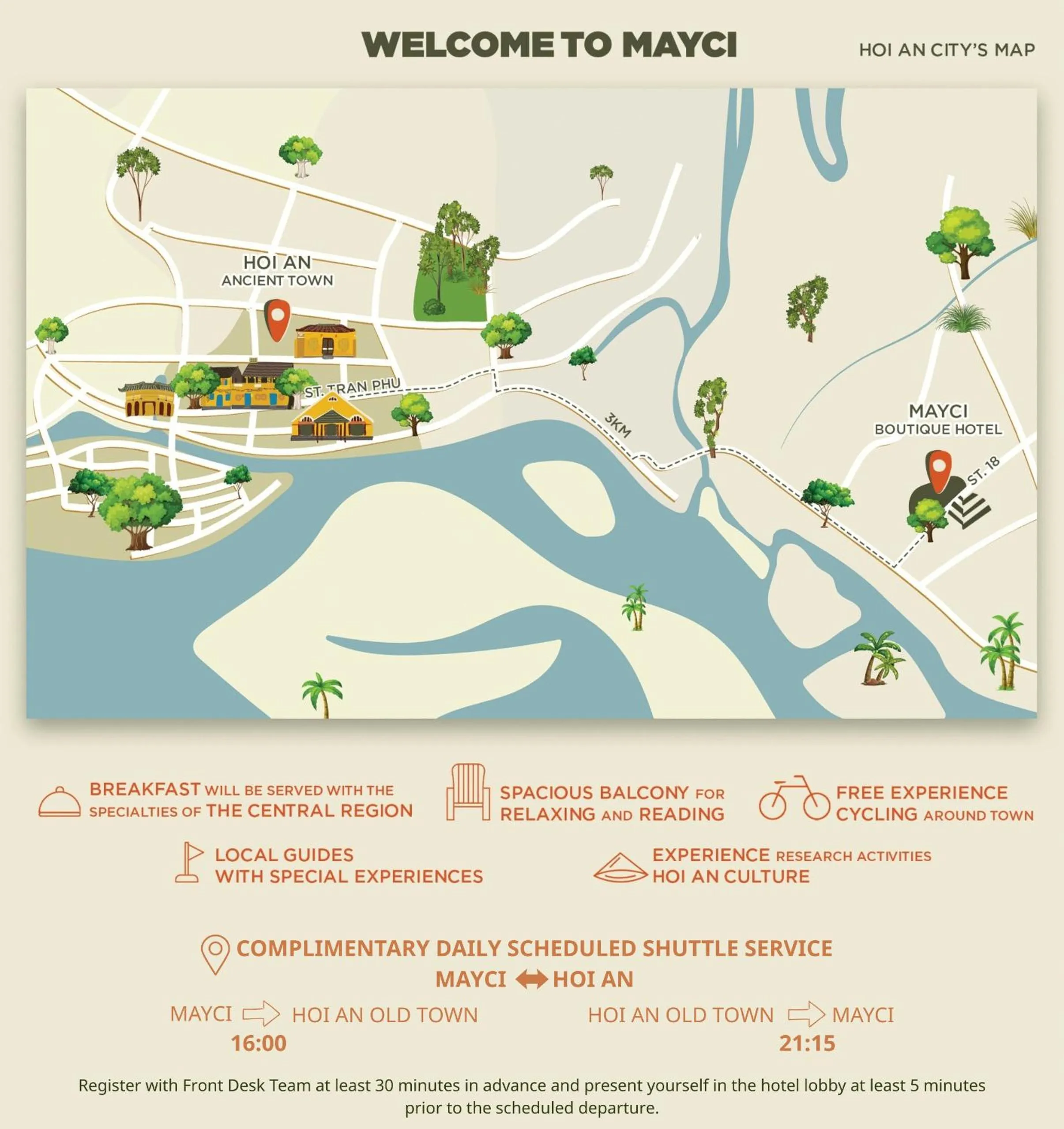 Property logo or sign in Mayci Eco Boutique Hotel Hoi An