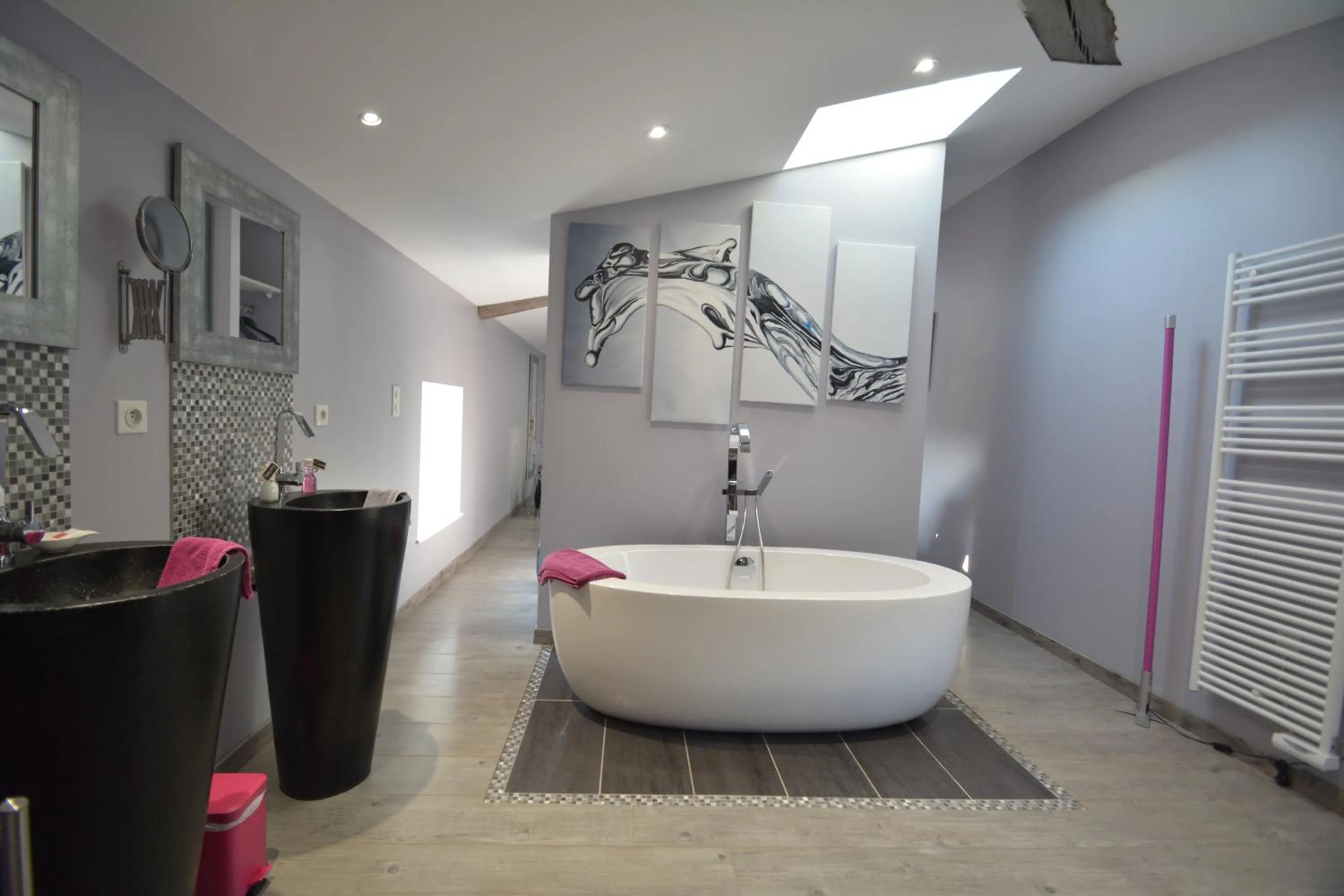 Shower in Aux 4 Cornes - Chambre d'hôtes