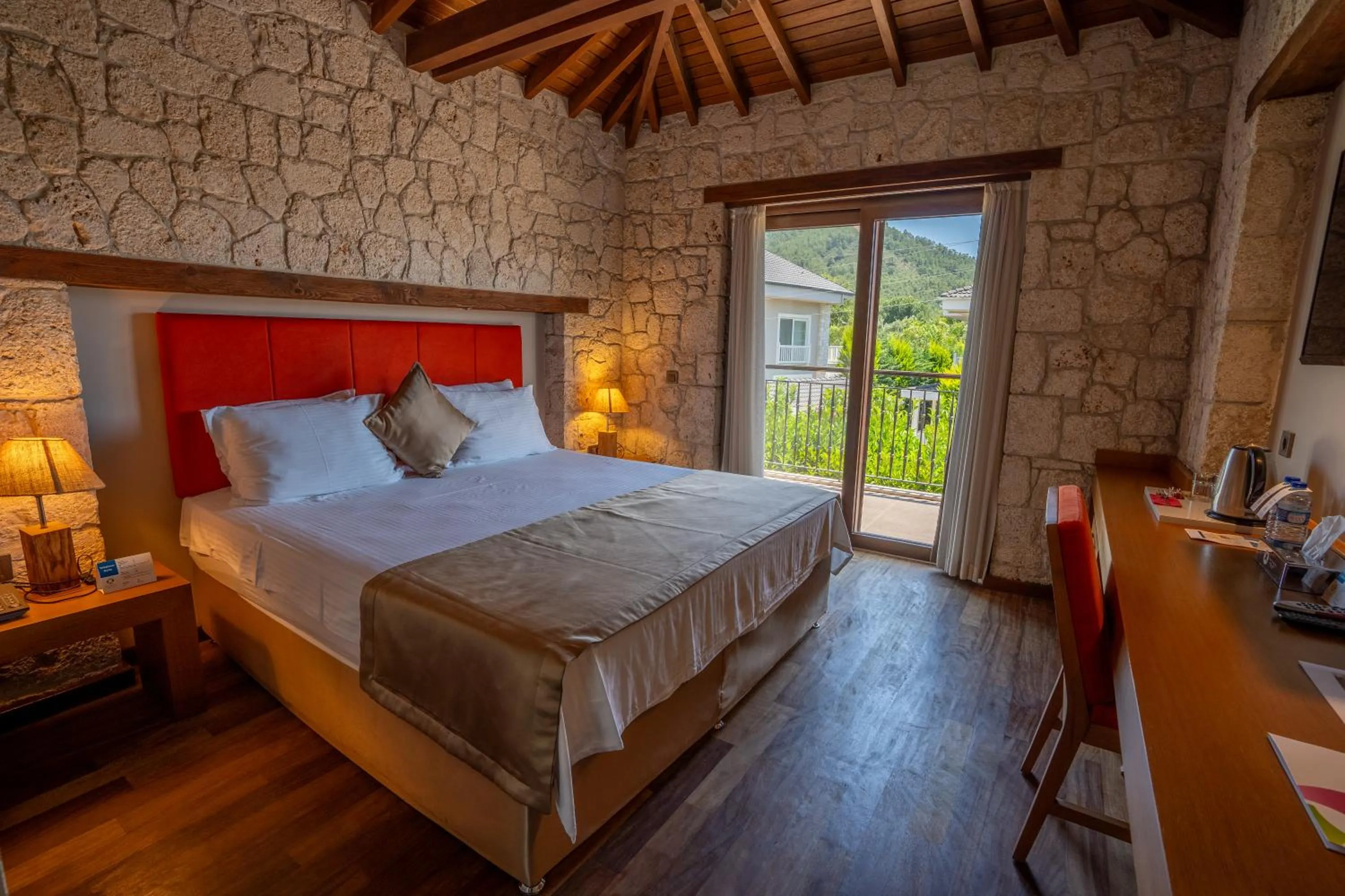 Bed in Renka Hotel & Spa