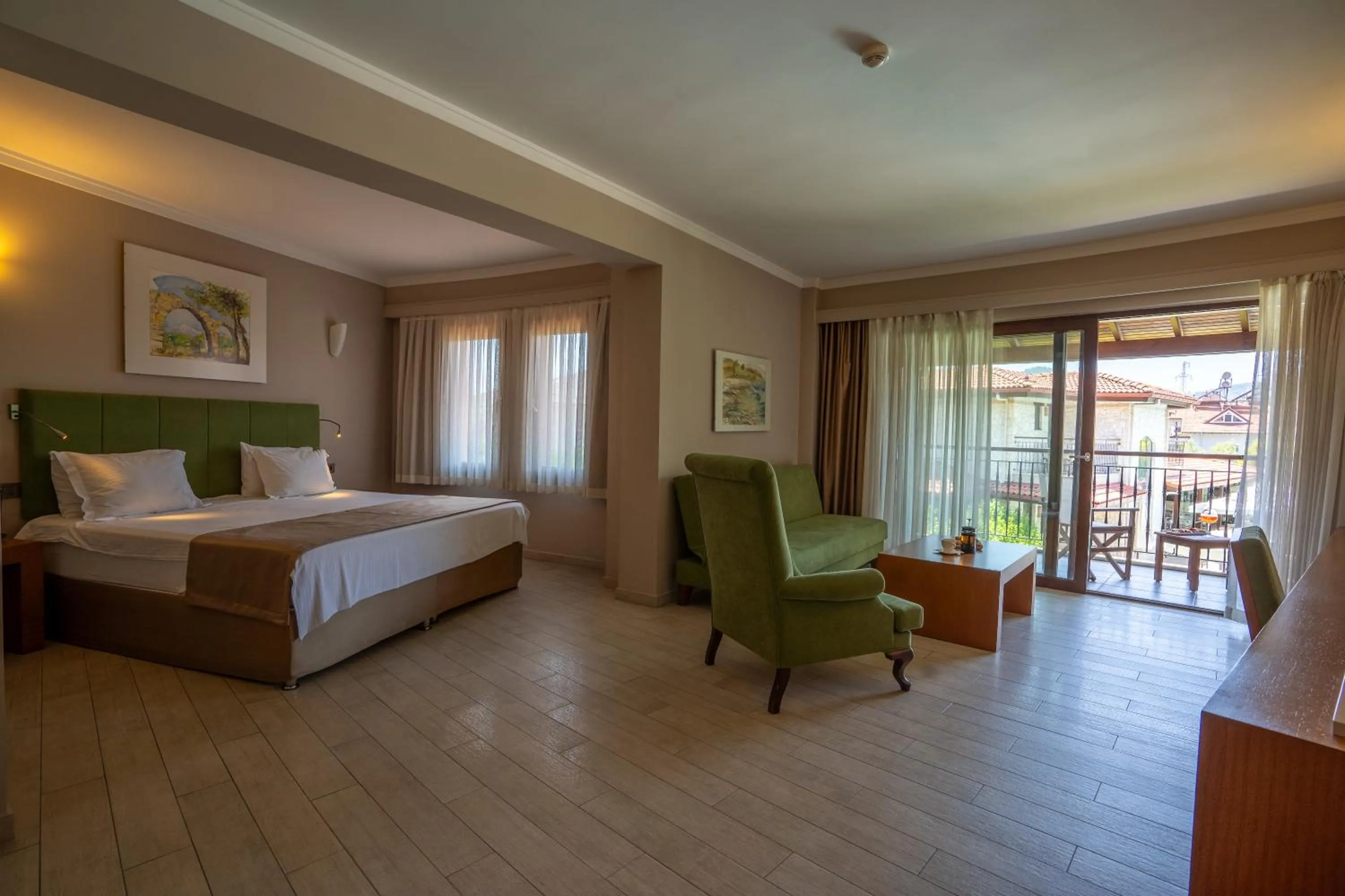 Bed in Renka Hotel & Spa