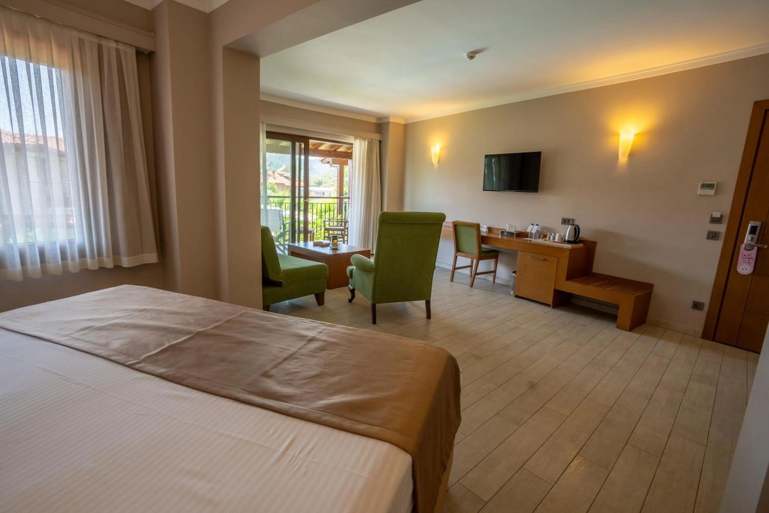 Bed in Renka Hotel & Spa