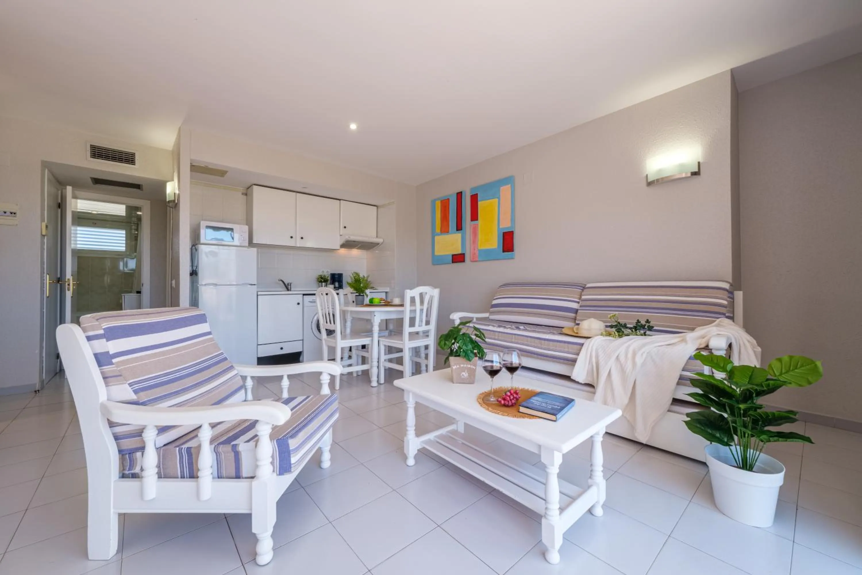 Living room in Apartamentos Estival Park