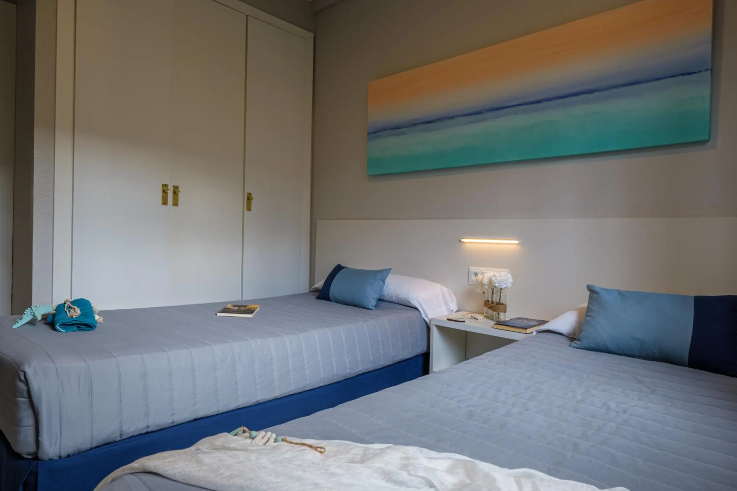 Bedroom, Bed in Apartamentos Estival Park