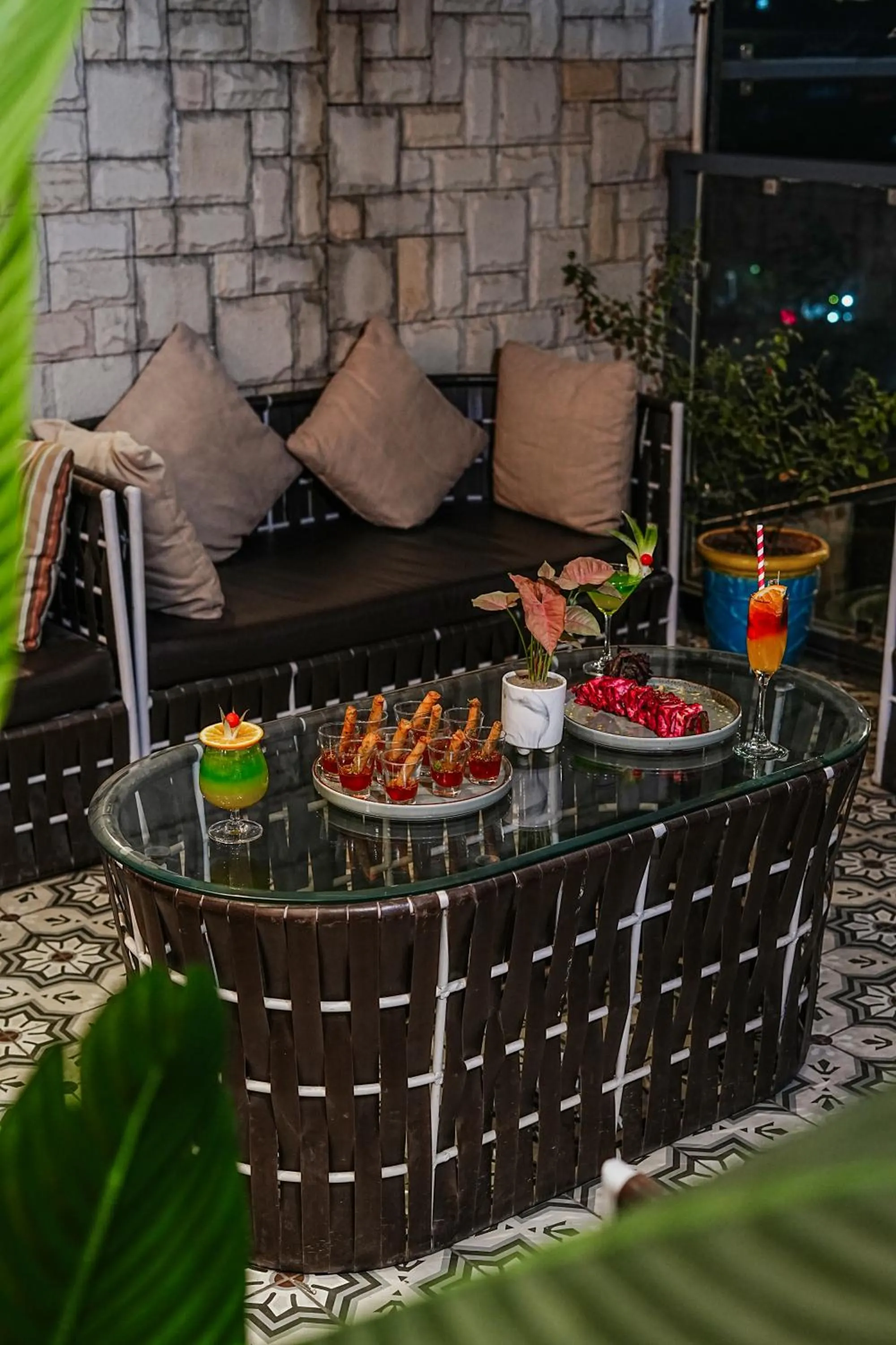 Patio in BluSalzz Residence Amritsar