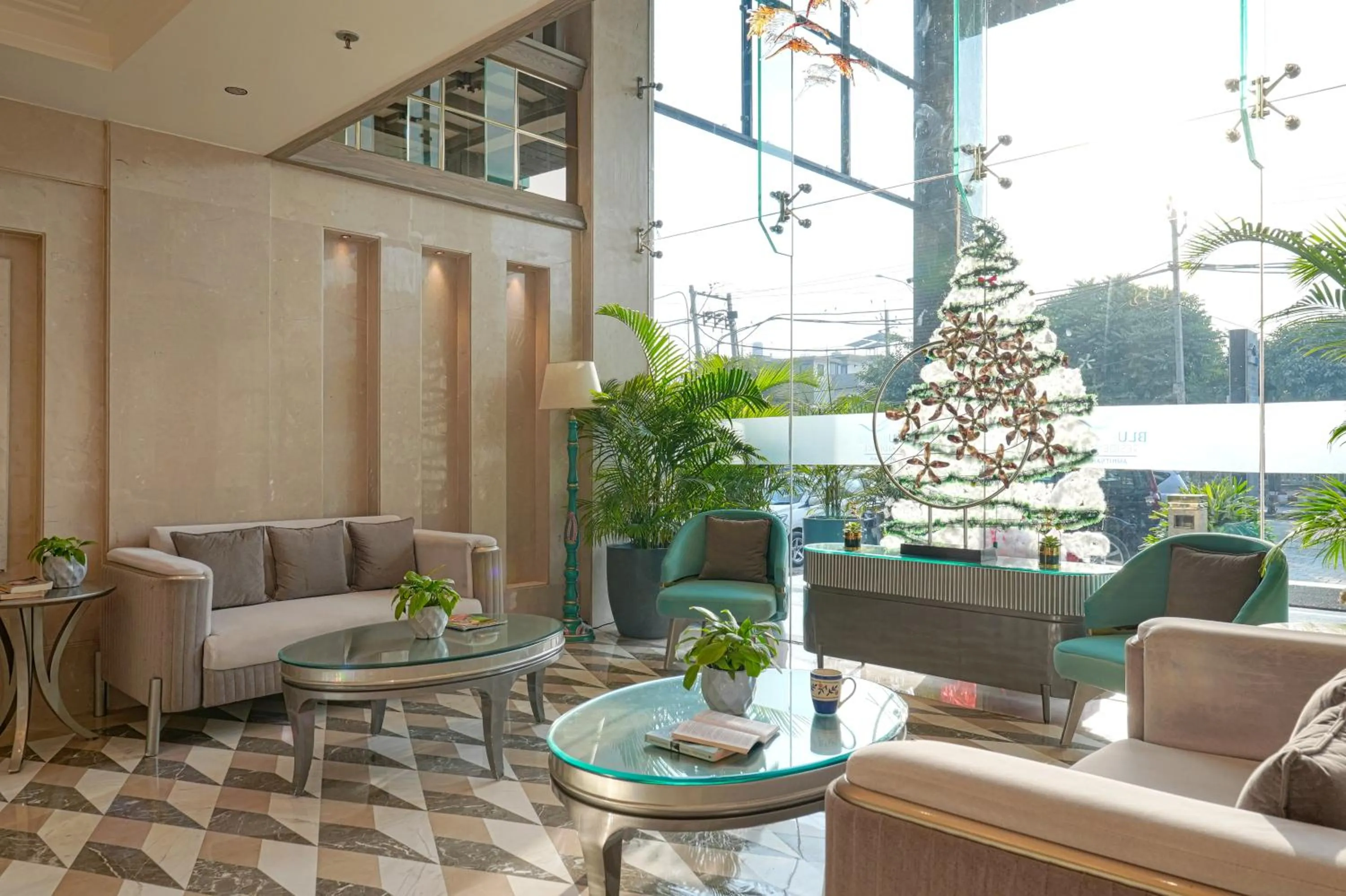 Living room in BluSalzz Residence Amritsar