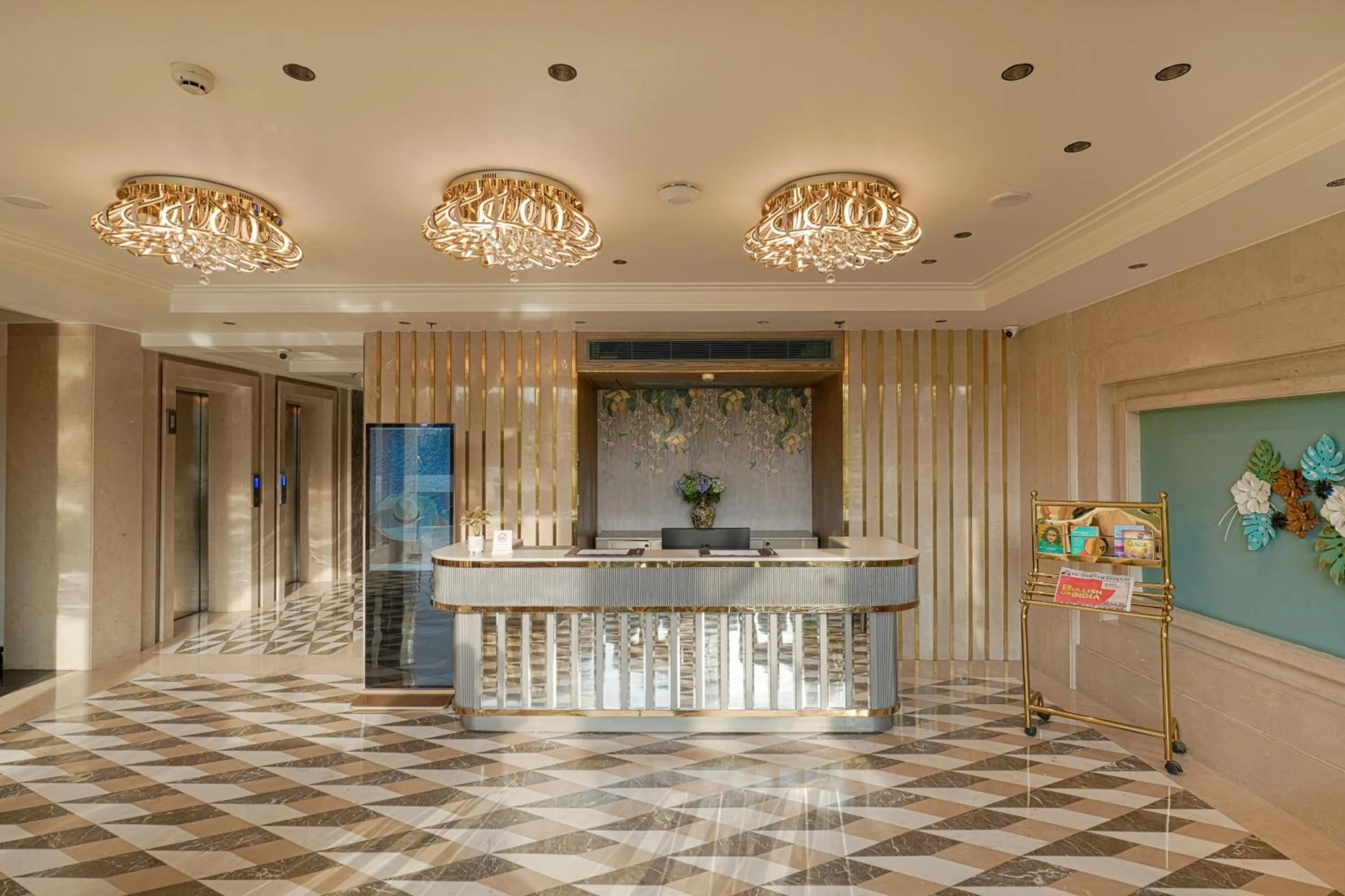 Lobby or reception in BluSalzz Residence Amritsar