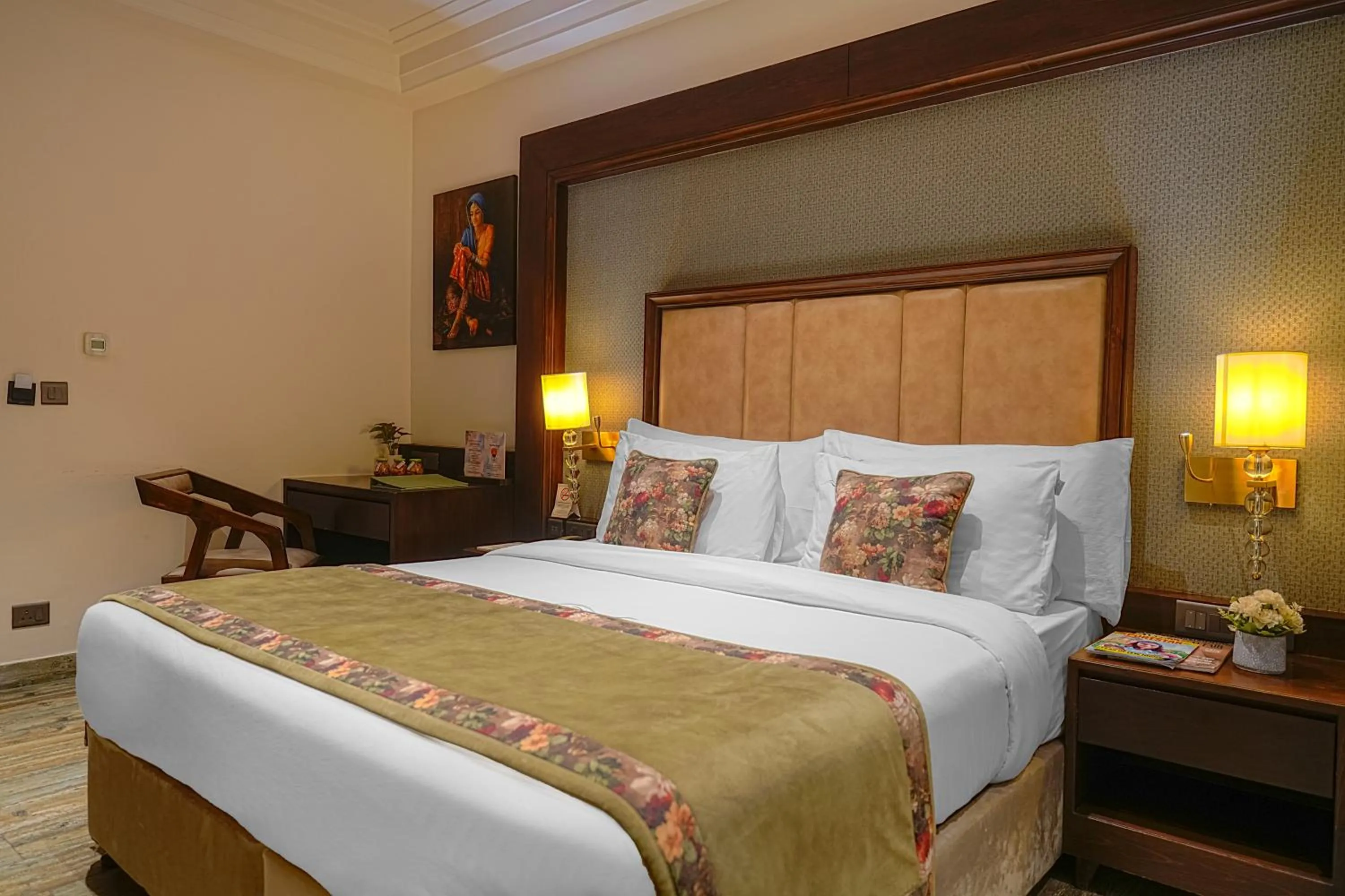 Bed in BluSalzz Residence Amritsar