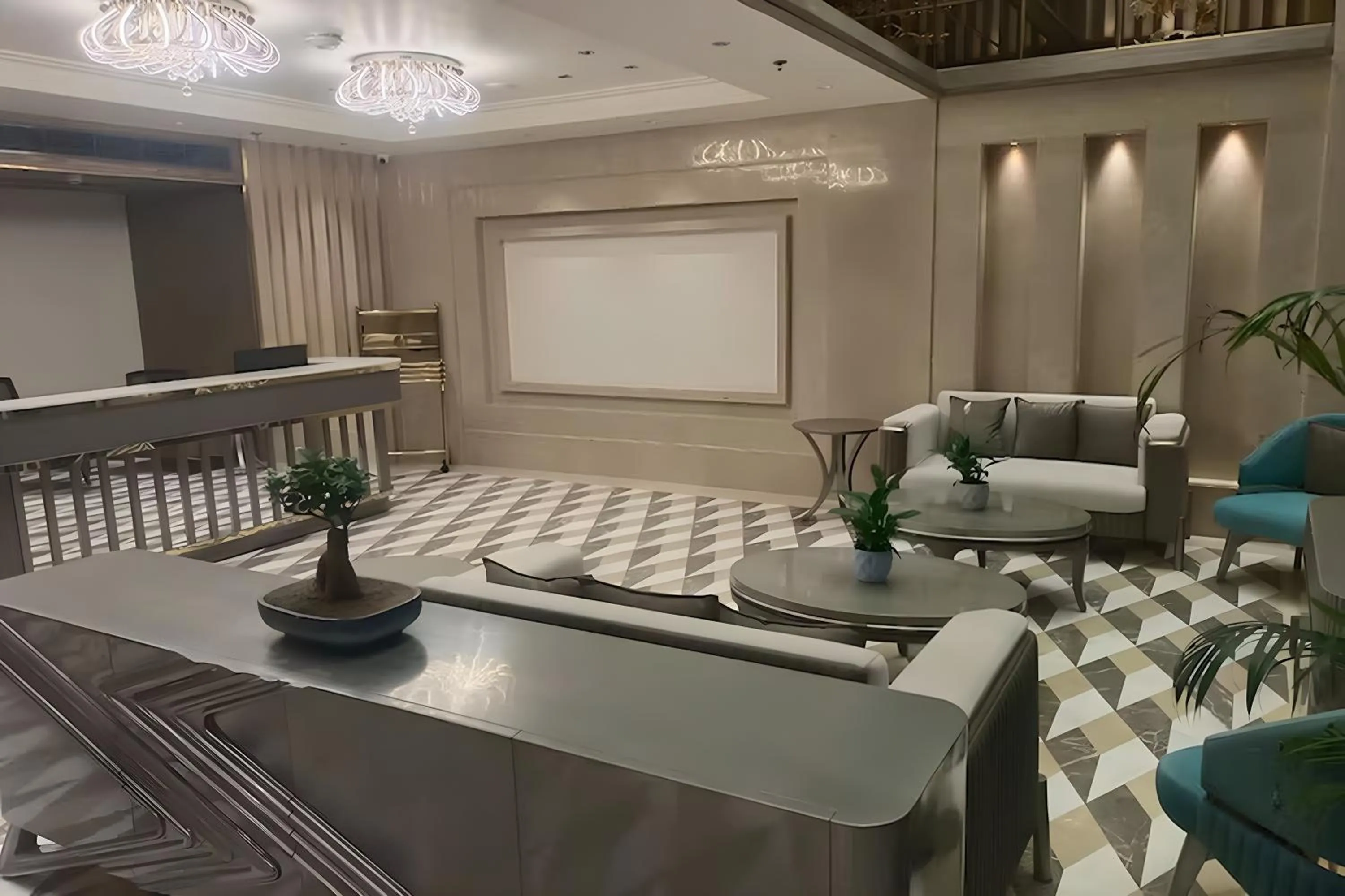 Living room in BluSalzz Residence Amritsar