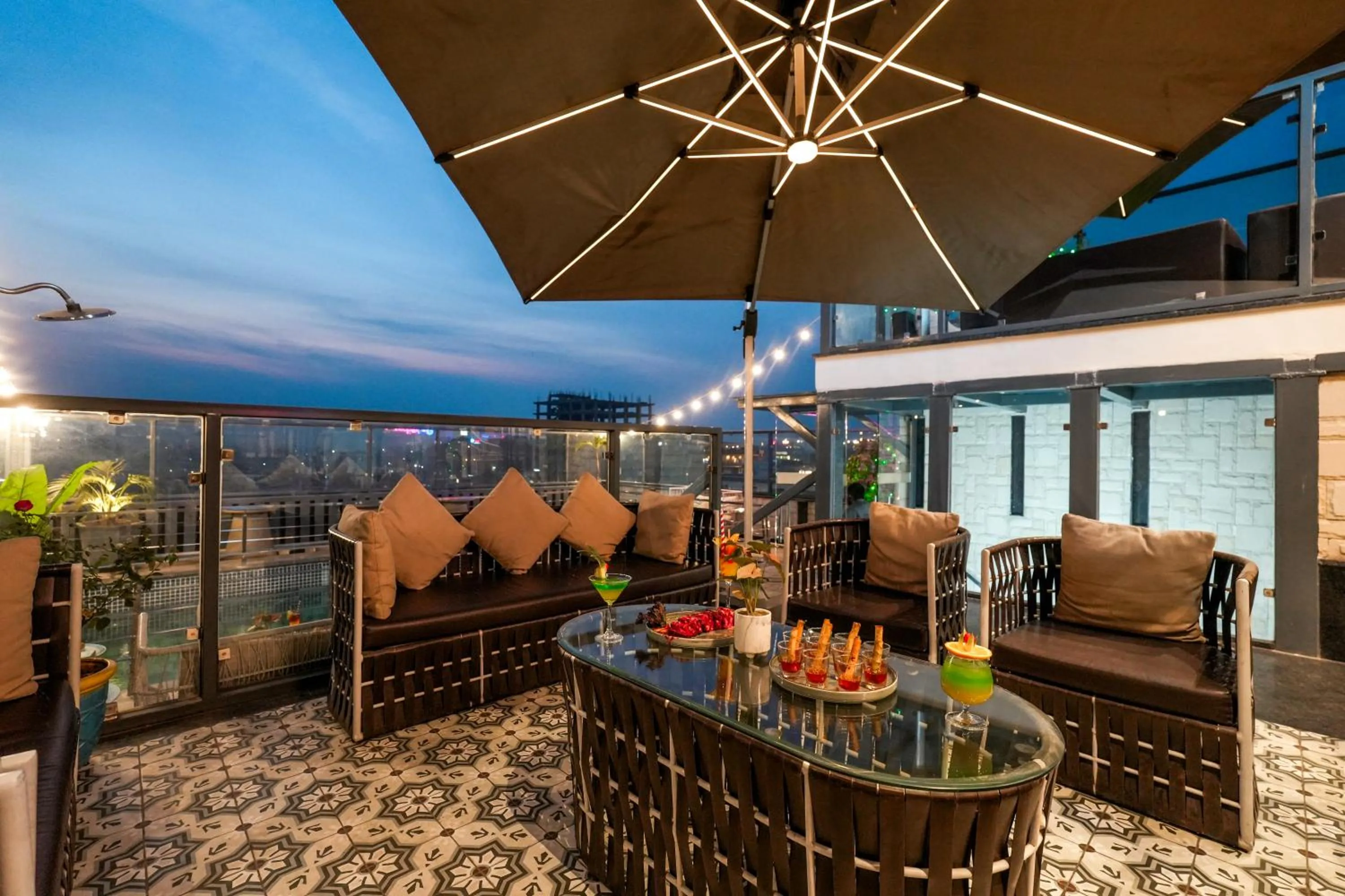 Patio in BluSalzz Residence Amritsar